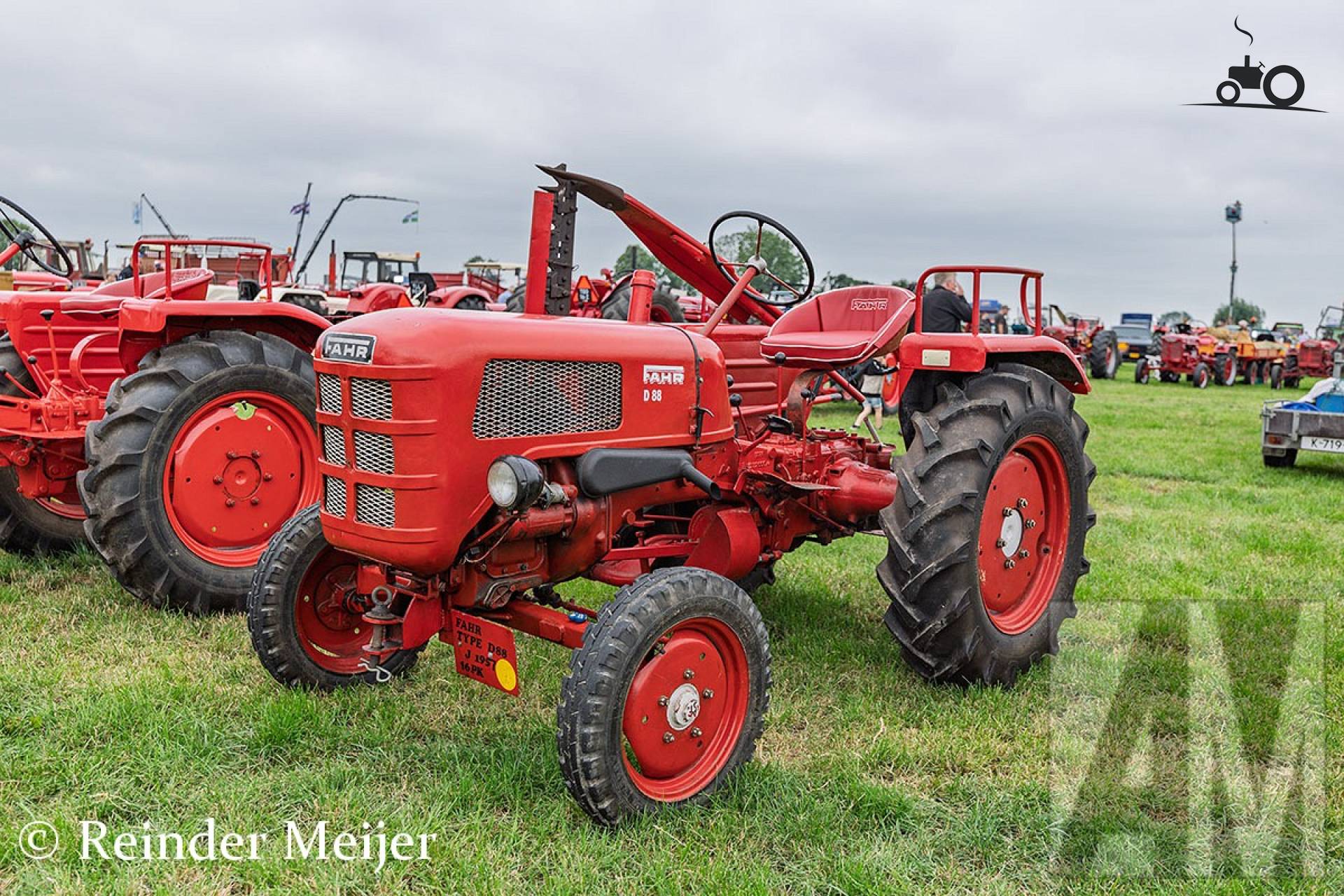 Fahr D88 op Oldtimerdei Nijlân
