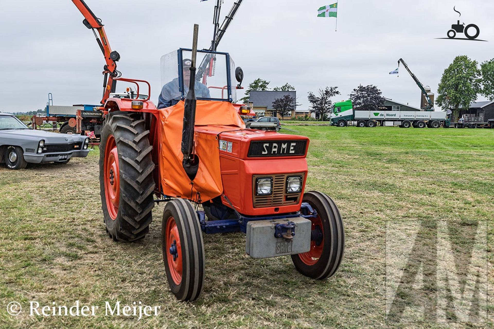 Foto van Same tractor door Reinder Meijer