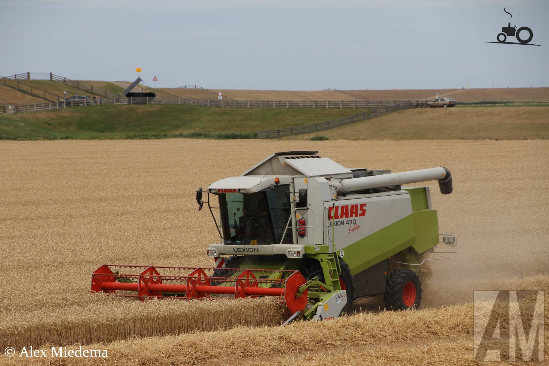 Claas Lexion 430 Evolution in Westhoek