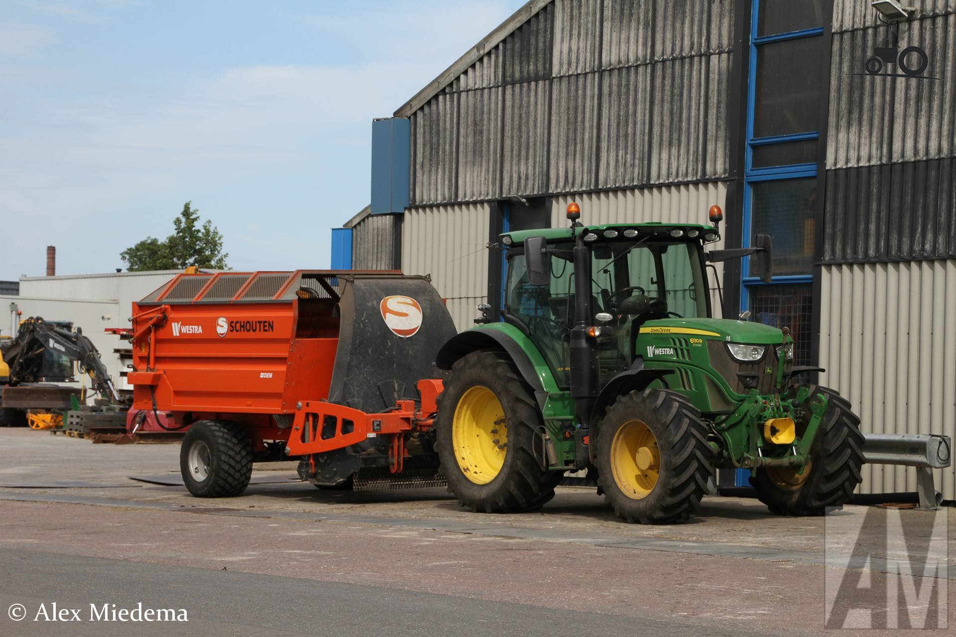 Westra's John Deere 6130R tractor