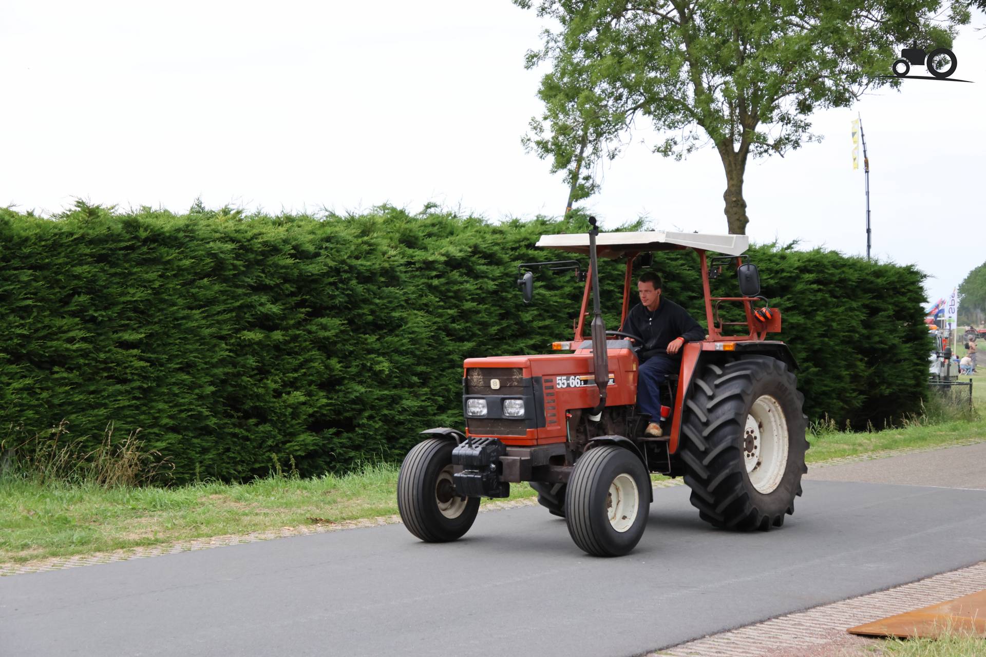 Fiat 55-66 tijdens Historisch Festival Hensbroek