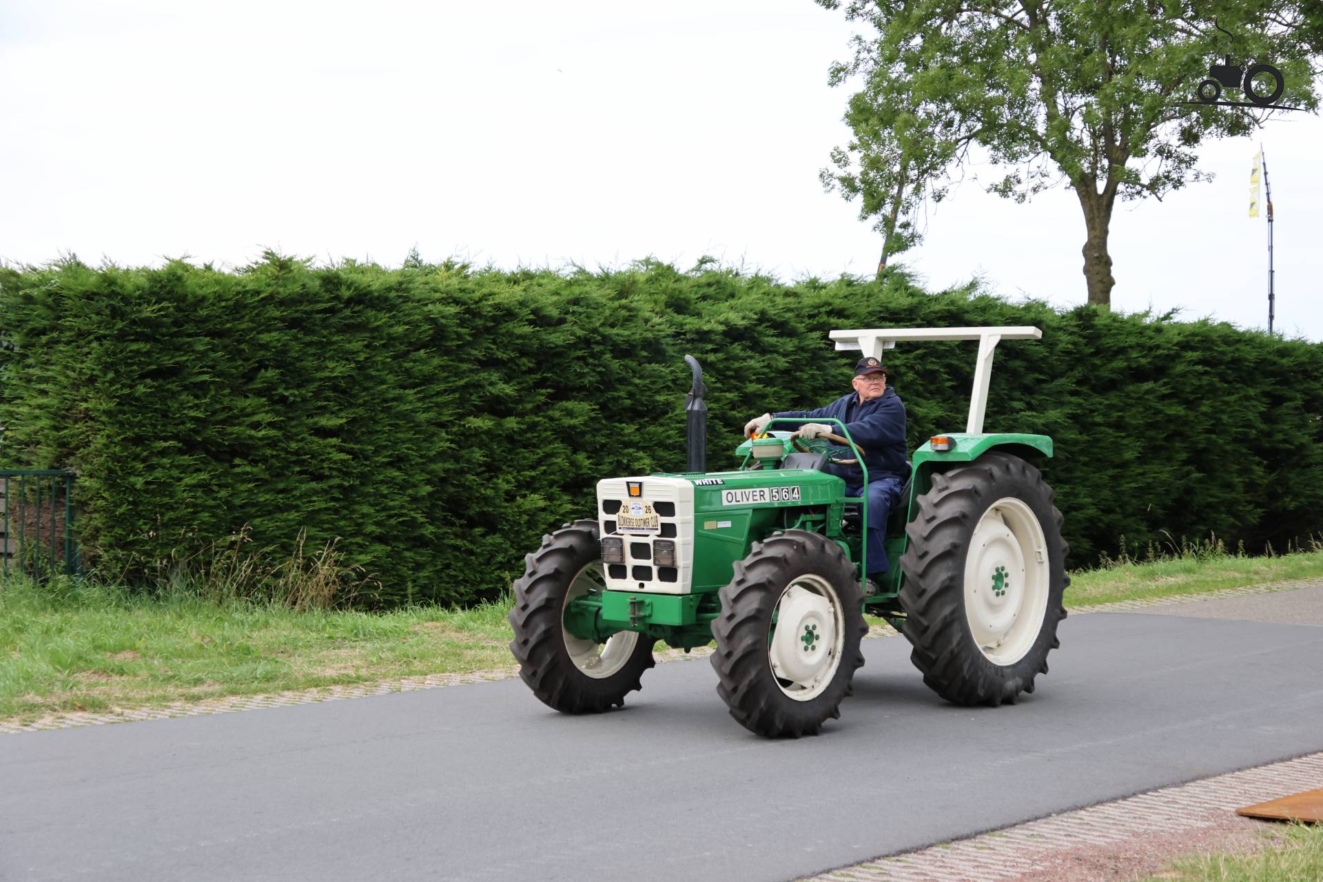 Historisch Festival in Hensbroek met White Oliver 564