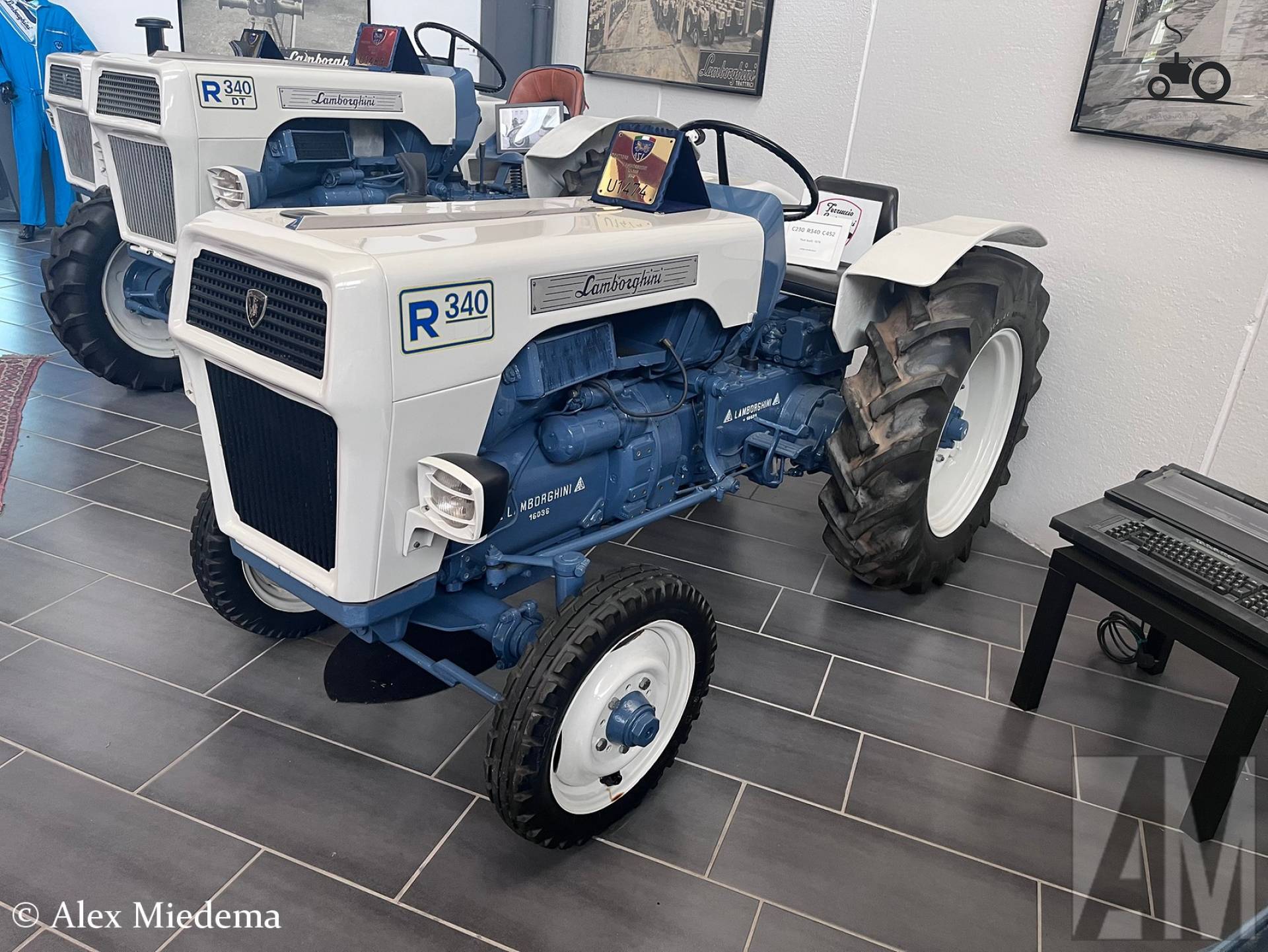 Lamborghini R340 uit 1978 in Museo Ferruccio Lamborghini