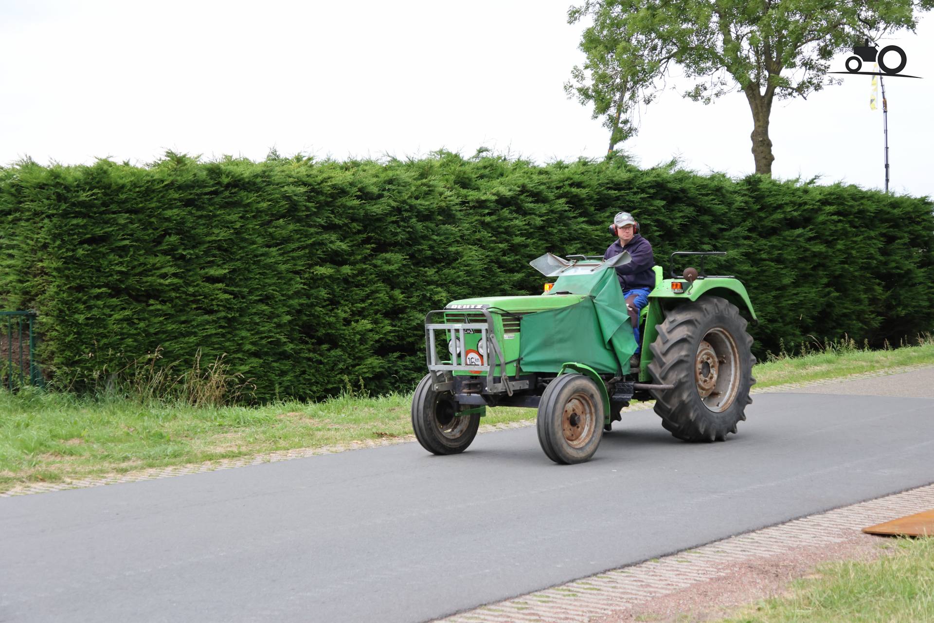 Deutz Tractor op Historisch Festival in Hensbroek