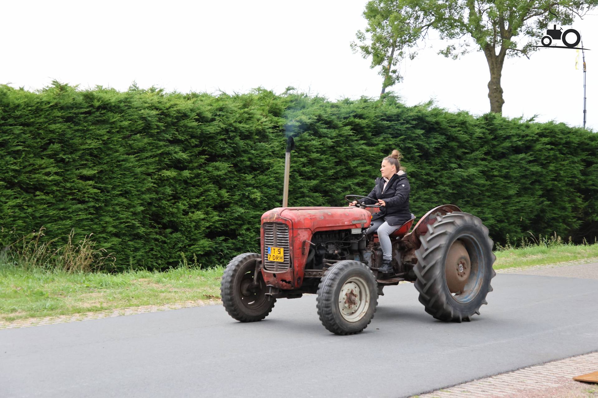 Ferguson FE35 Tractor op Historisch Festival