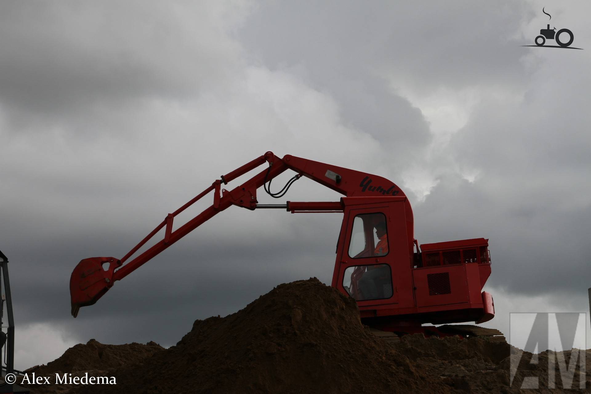 Graafmachine Yumbo op evenement Higro Markelo 2026