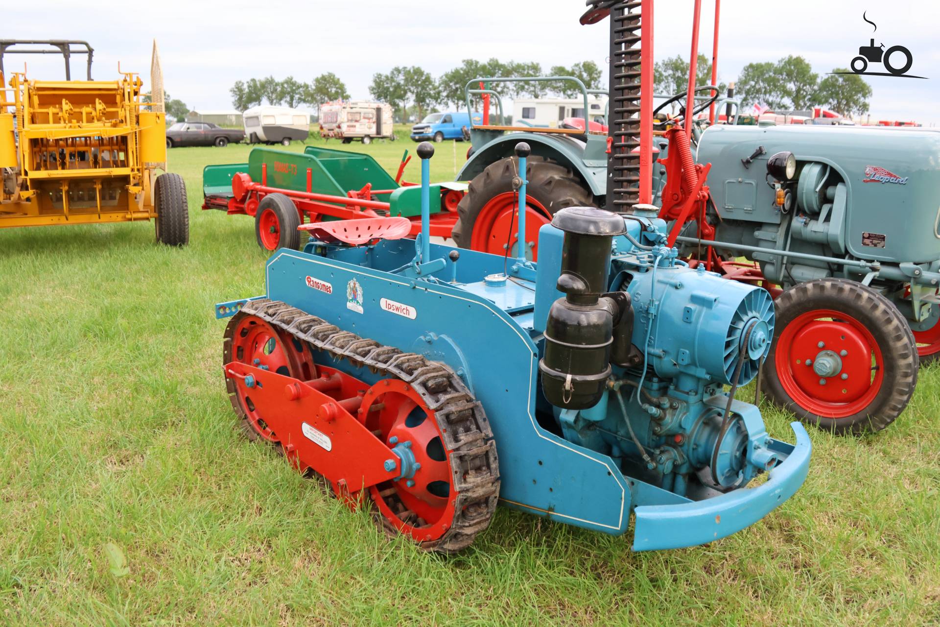 Ransomes Rupstractor op Historisch Festival Hensbroek