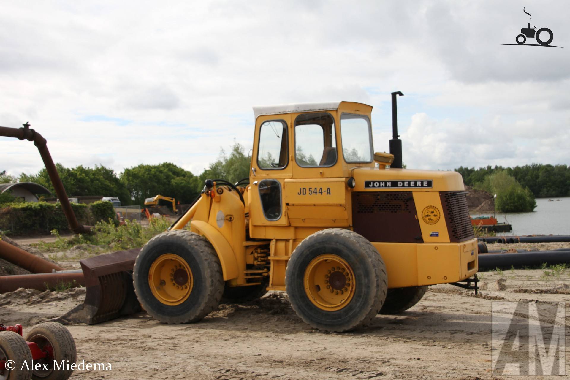 John Deere 544-A at Higro Markelo 2026 event