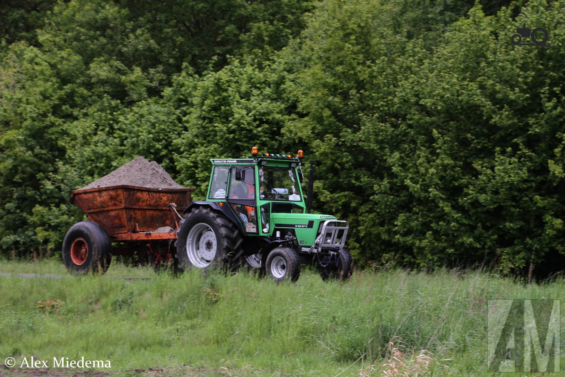 Deutz-Fahr D 6507 C tijdens Higro Markelo 2026