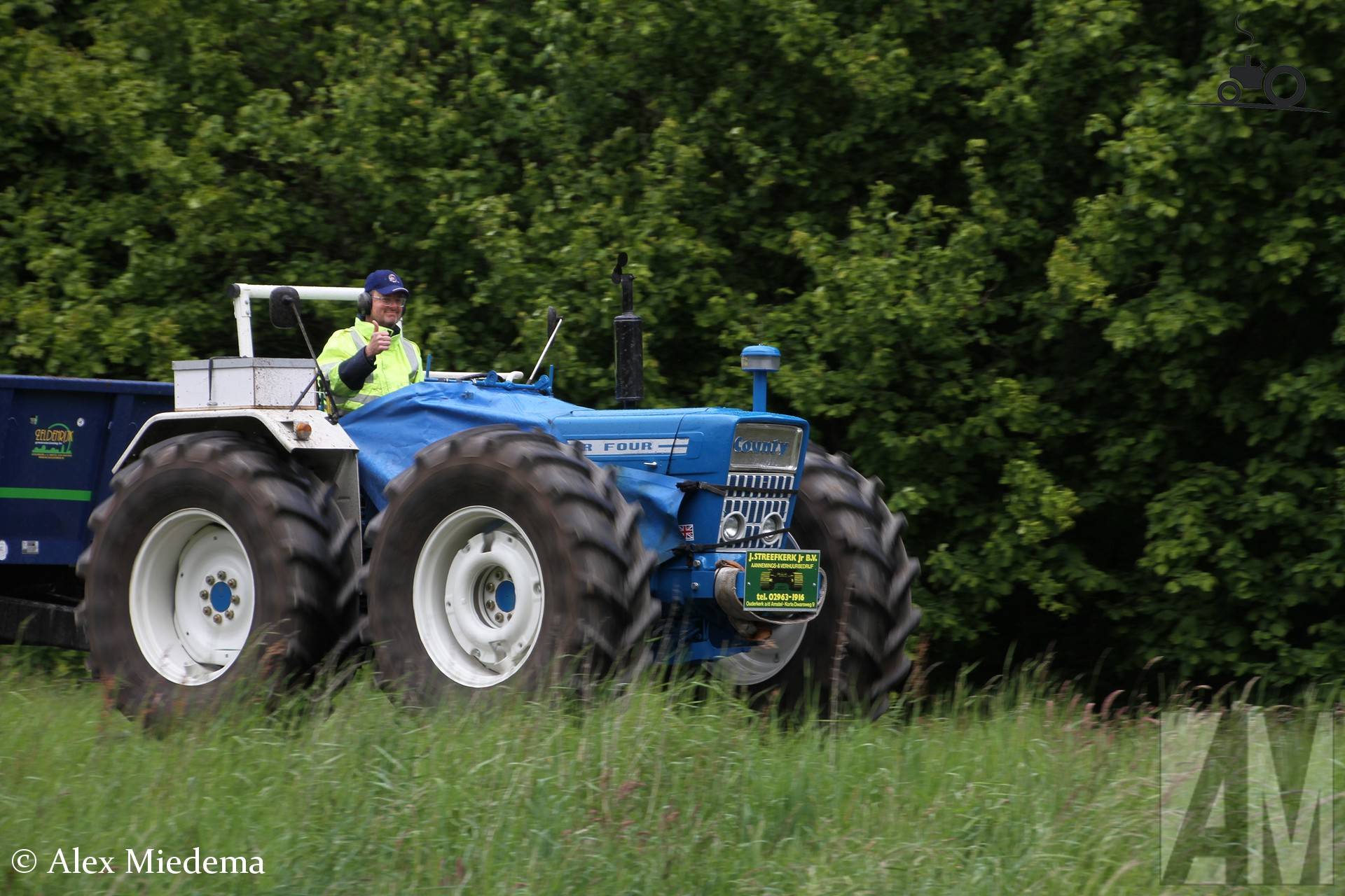 County Super Four machine near Zandput De Dormelaar