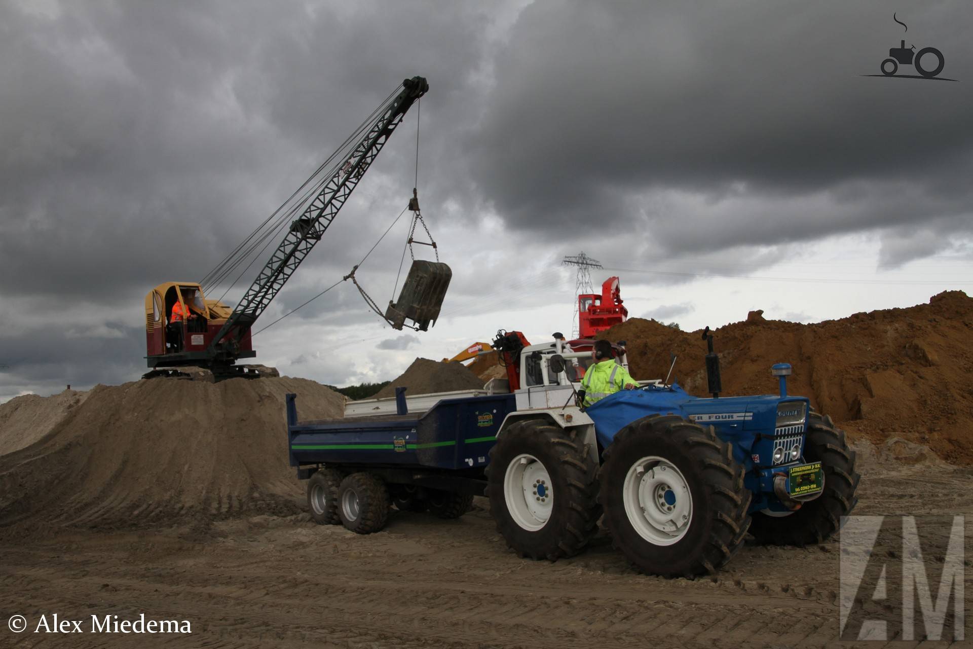 County Super Four machine in Zandput De Dormelaar