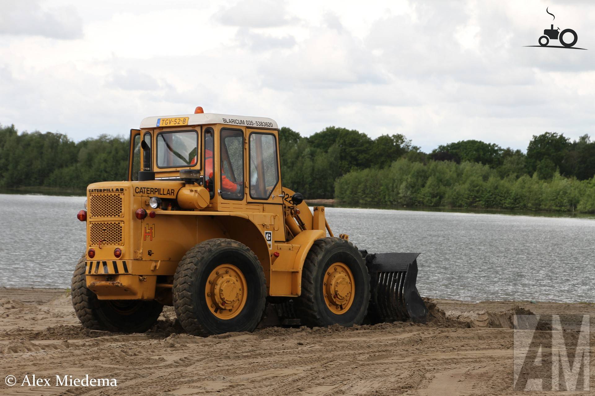 Caterpillar 922B machine at Zandput De Dormelaar
