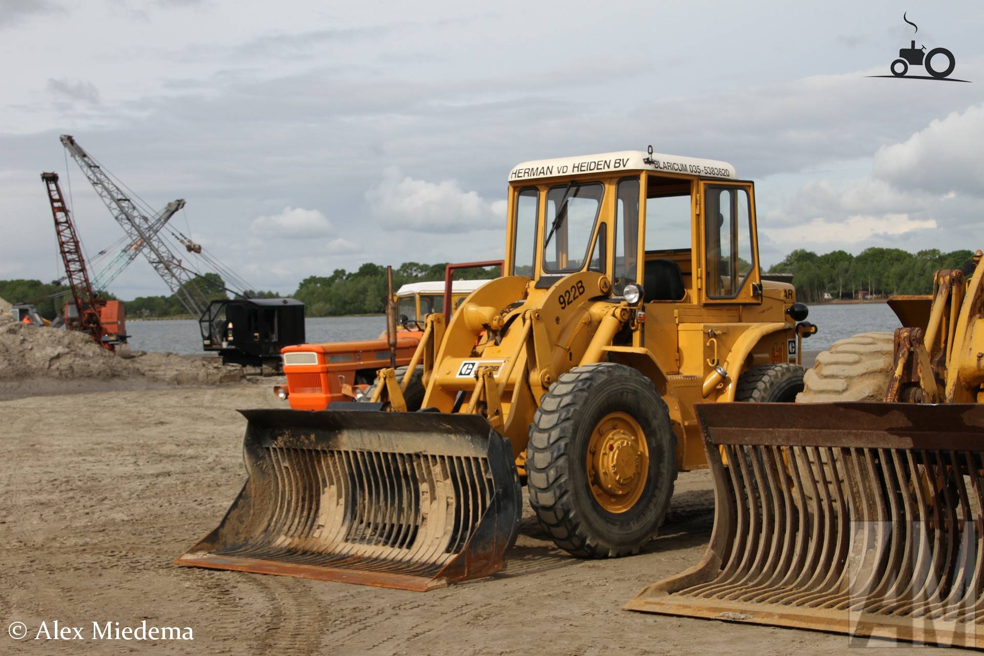 Caterpillar 922B bij Zandput De Dormelaar Markelo