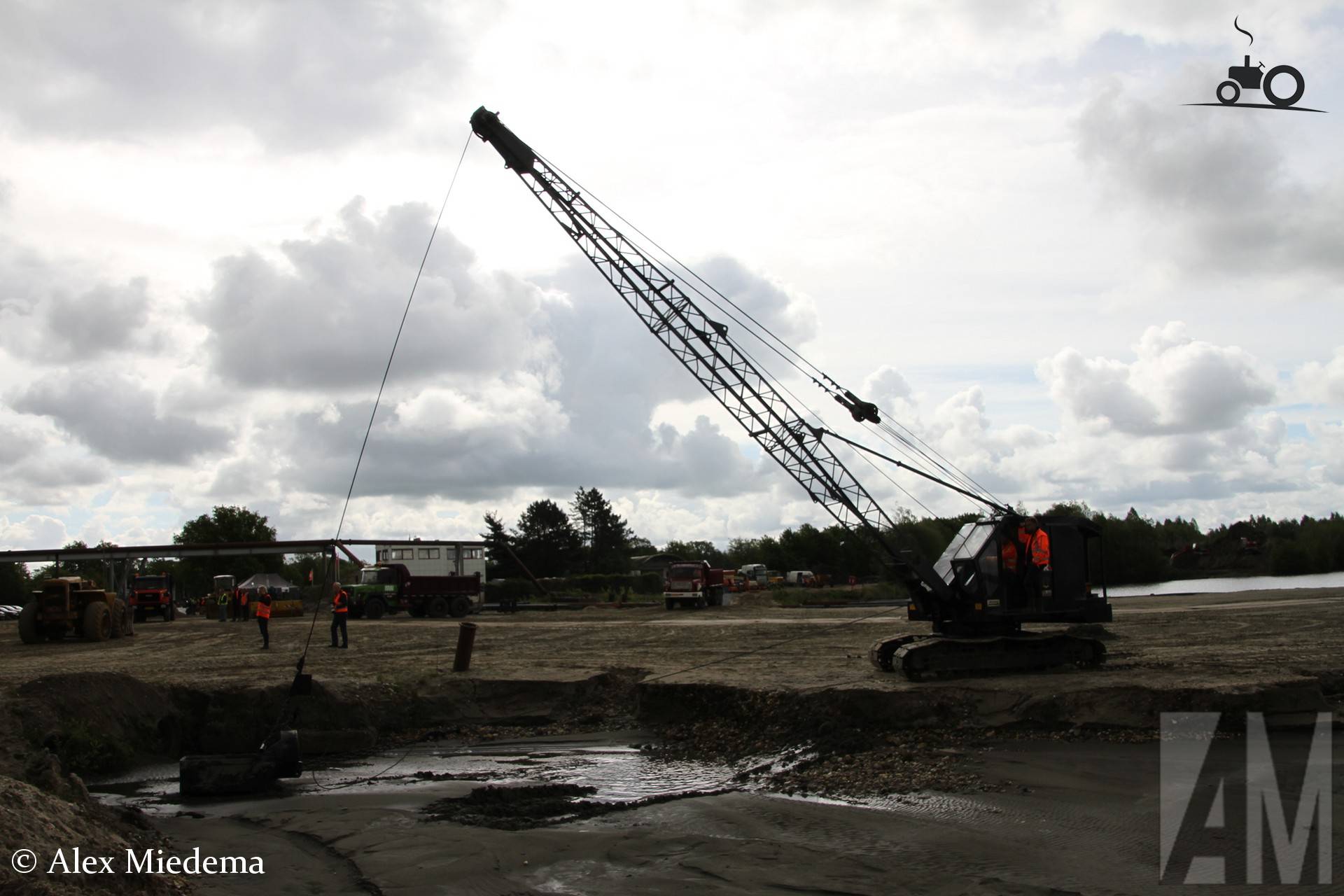 American dragline machine at Higro Markelo 2026