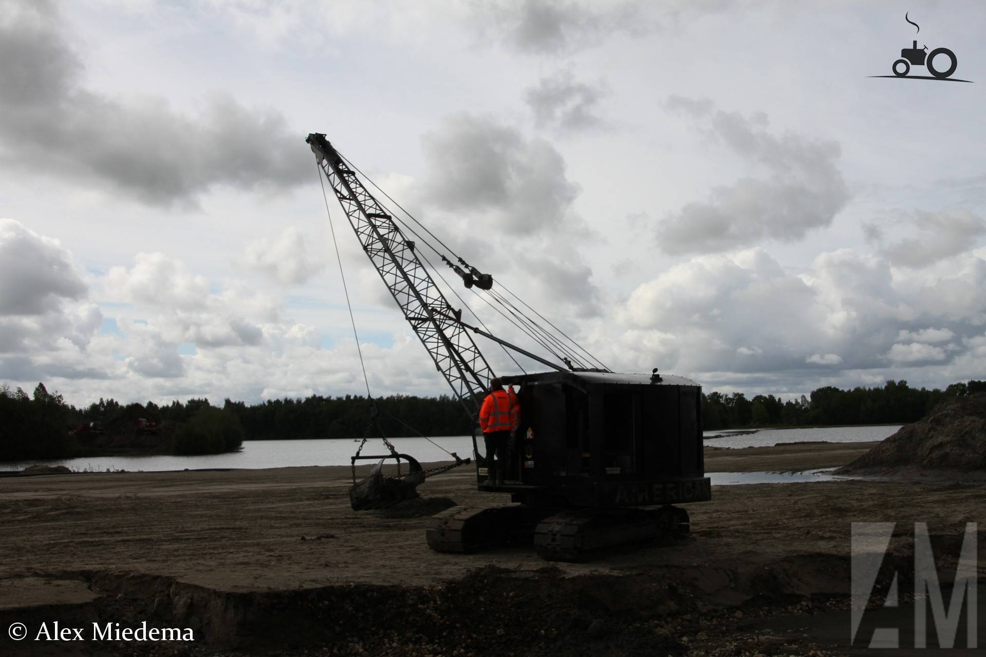 American dragline op Higro 2026 in Markelo