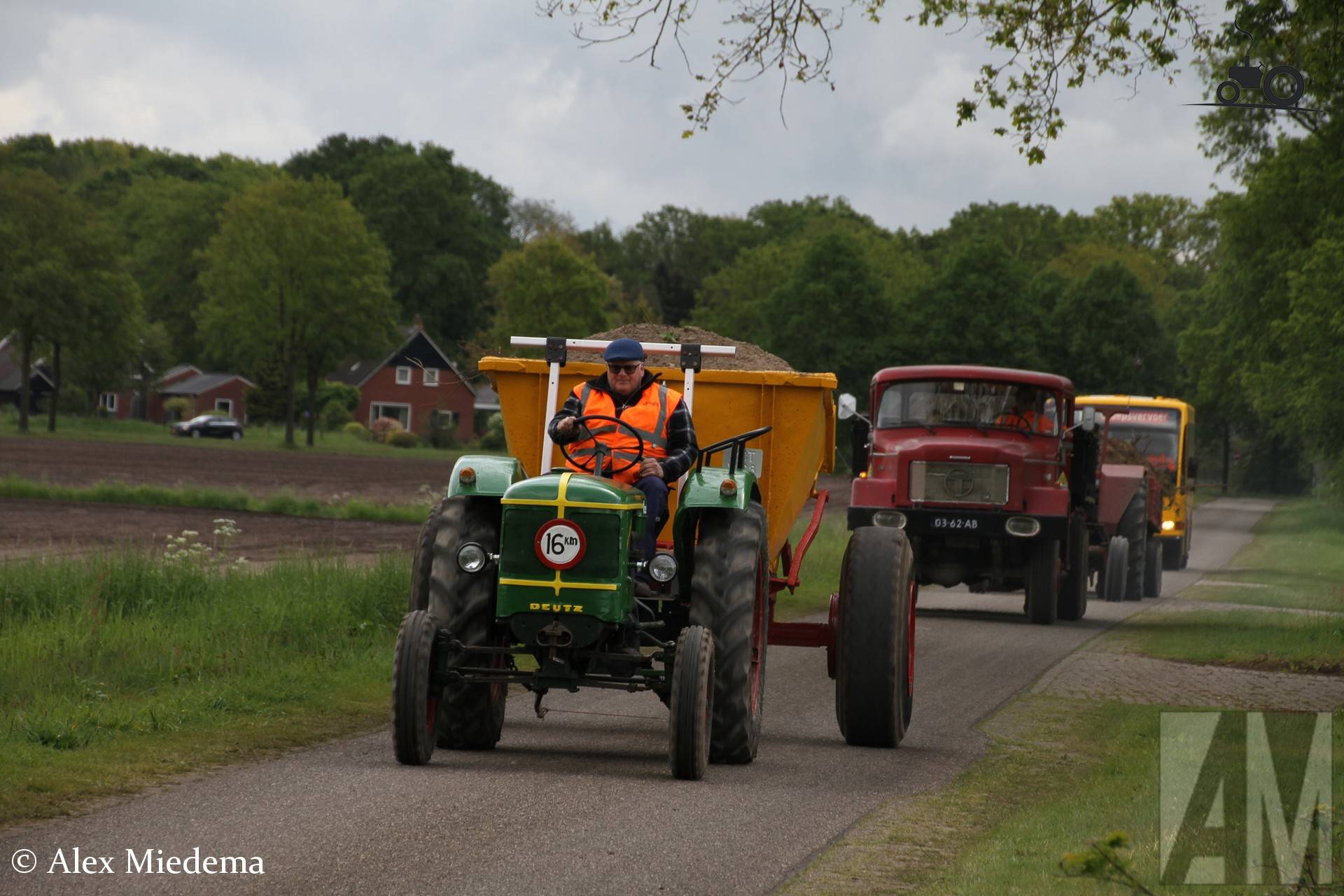Deutz tractor op Higro Markelo 2026 evenement