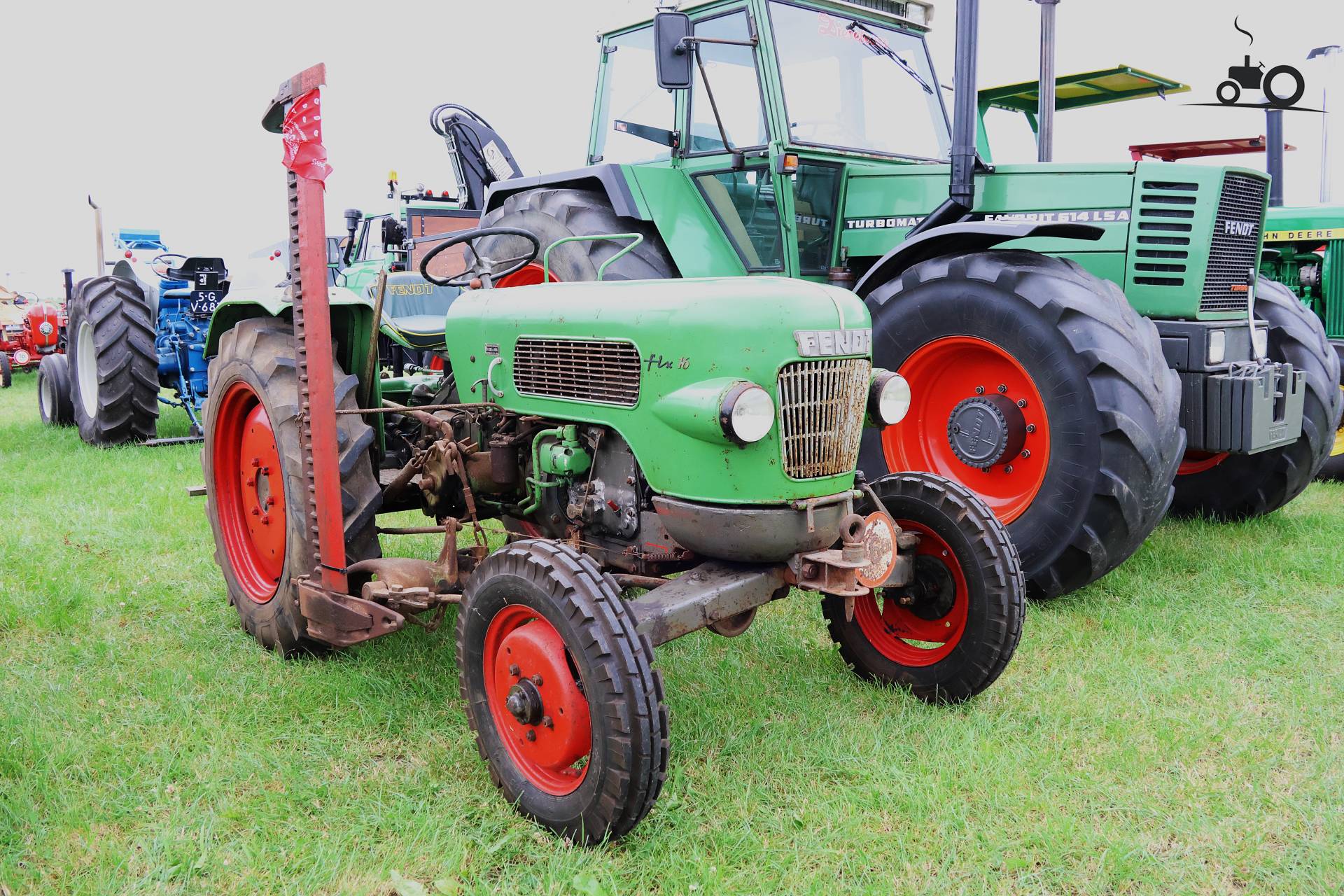 Fendt Fix 16 op Historisch Festival in Hensbroek