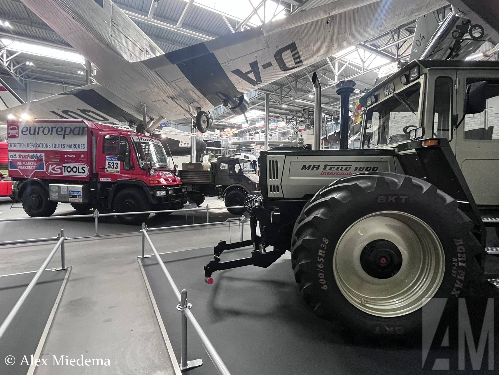 MB Trac 1800 Intercooler in Technik Museum Speyer