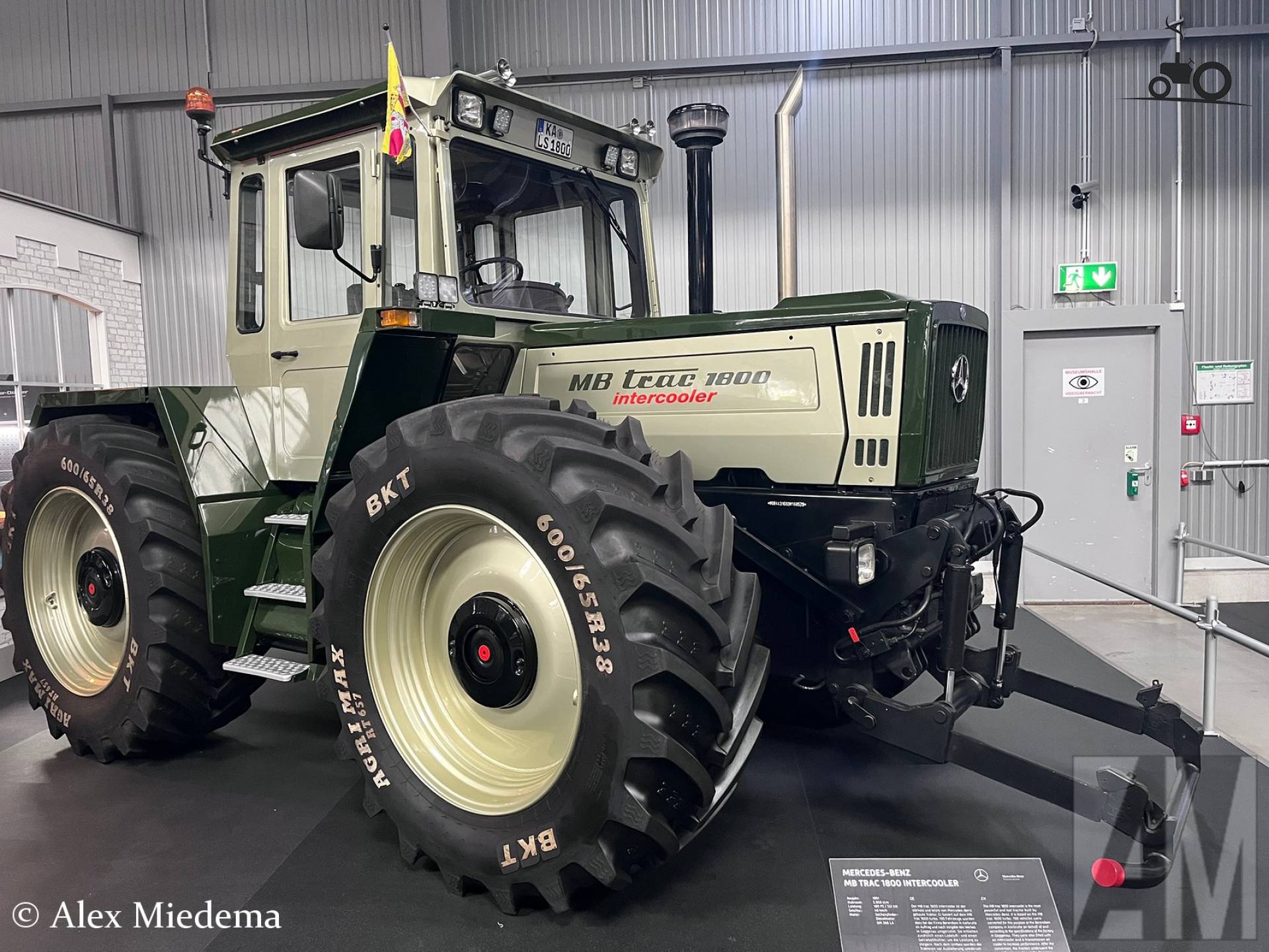 1991 MB Trac 1800 with OM 366 LA Diesel Engine