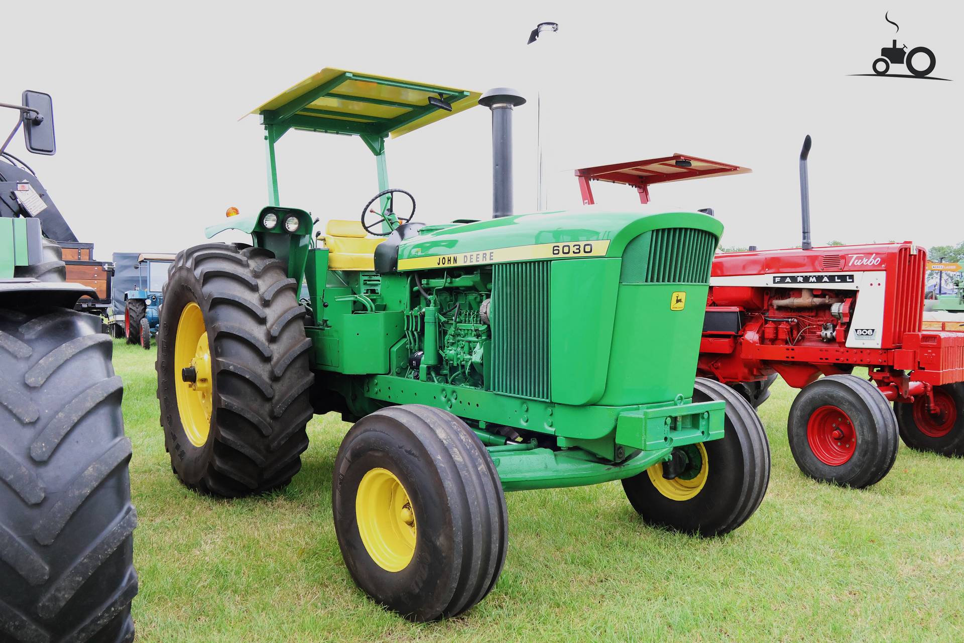 John Deere 6030 op Historisch Festival Hensbroek