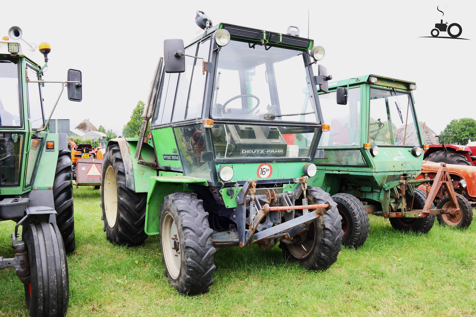 Deutz-Fahr Intrac 2004 op historisch festival