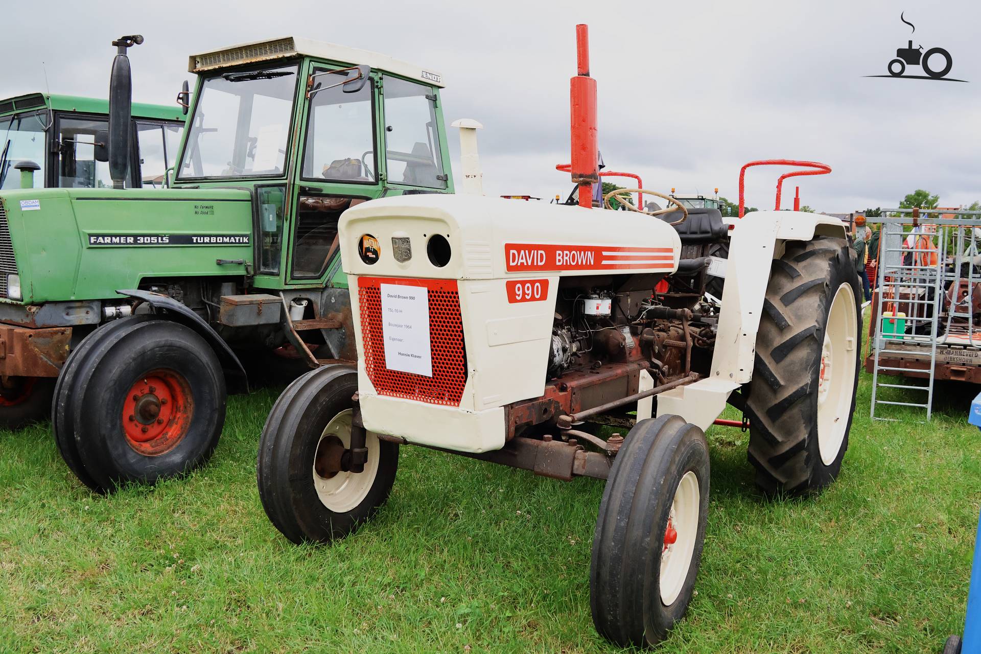 David Brown 990 tractor at Historisch Festival