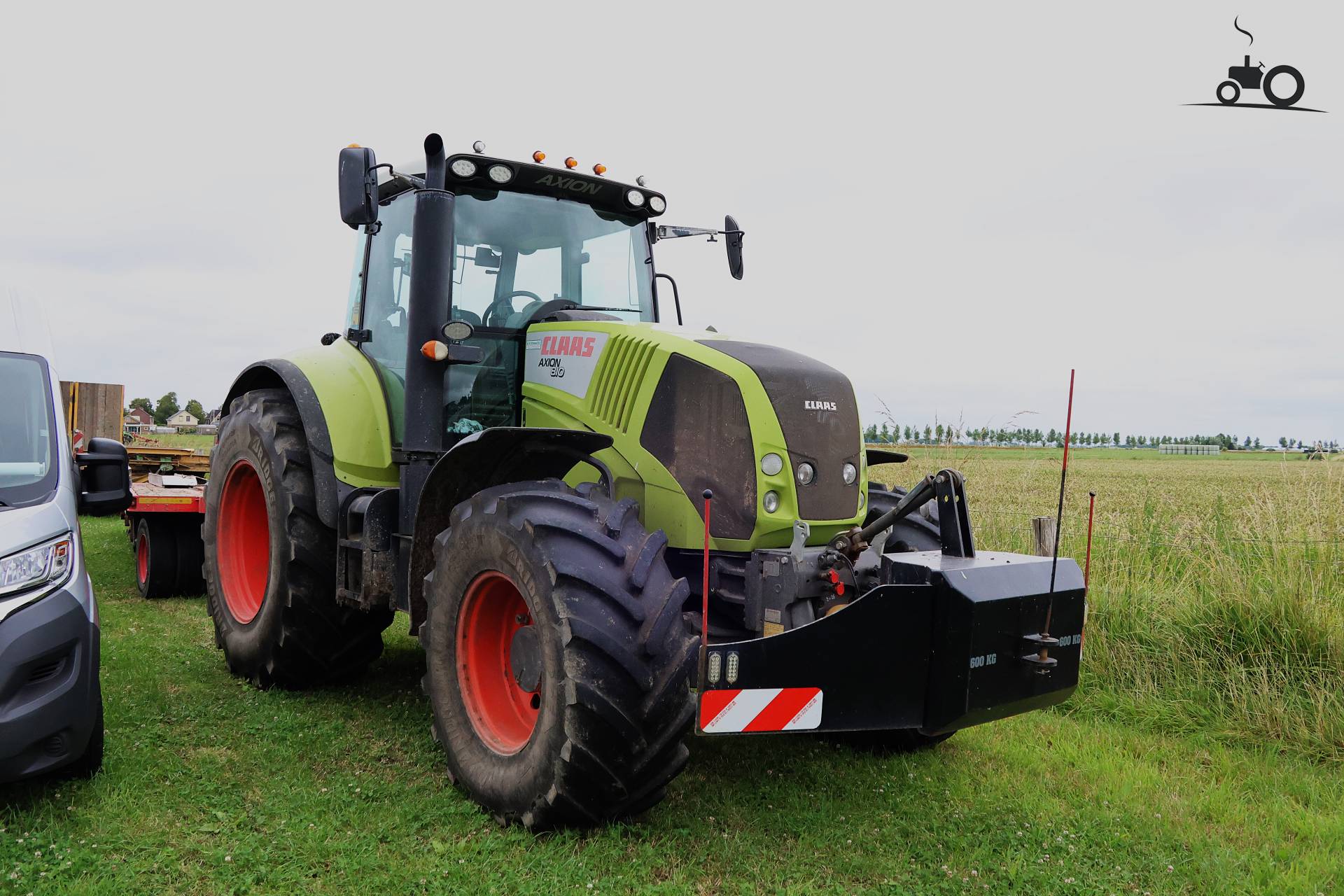 Claas Axion 810 op historisch festival