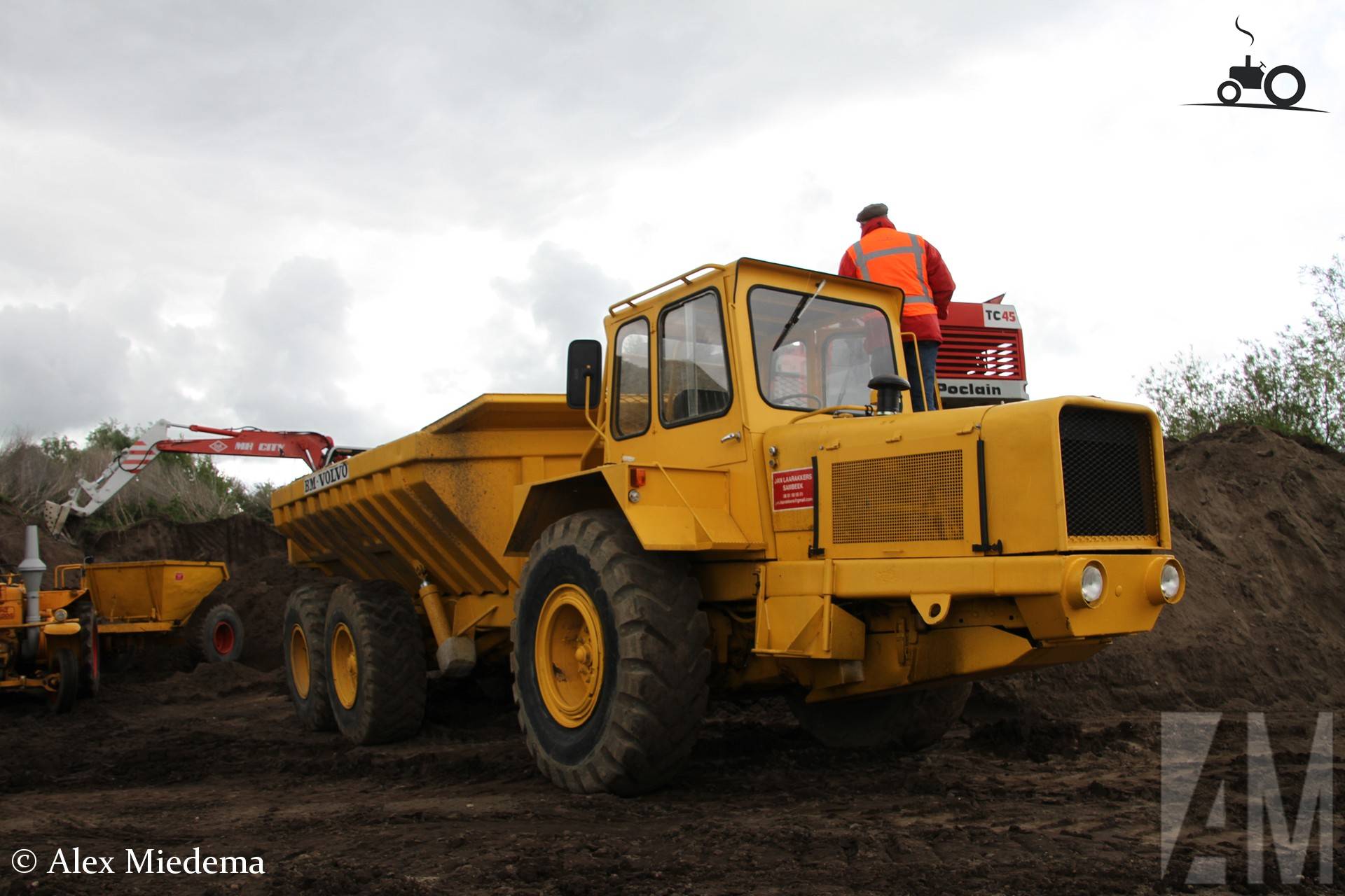 BM Volvo knikdumper bij Higro Markelo 2026