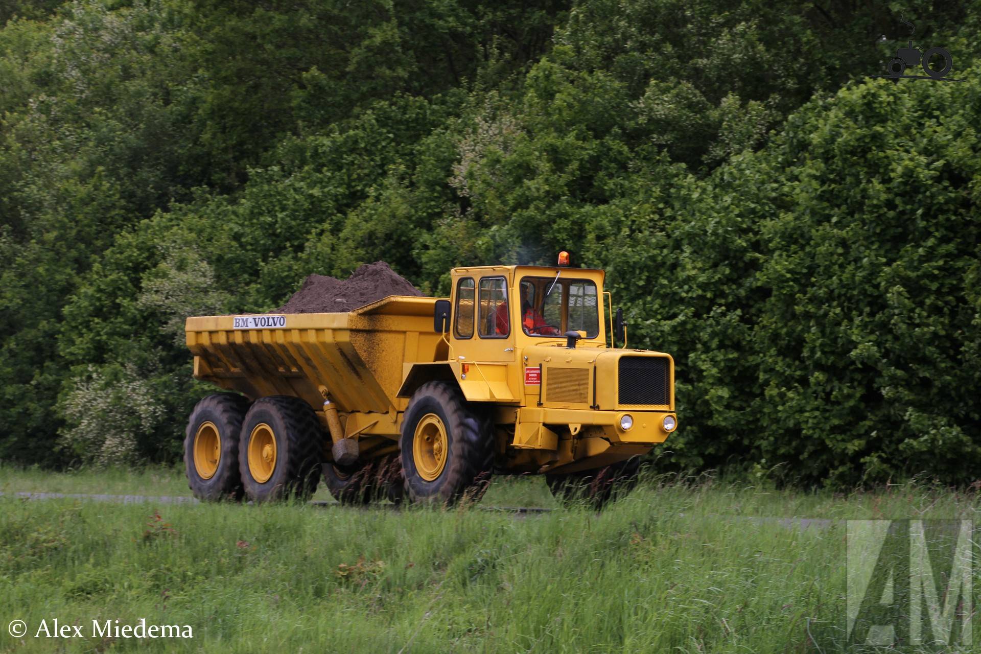 BM Volvo knikdumper van Jan Laarakkers Sambeek op evenement Higro Markelo 2026