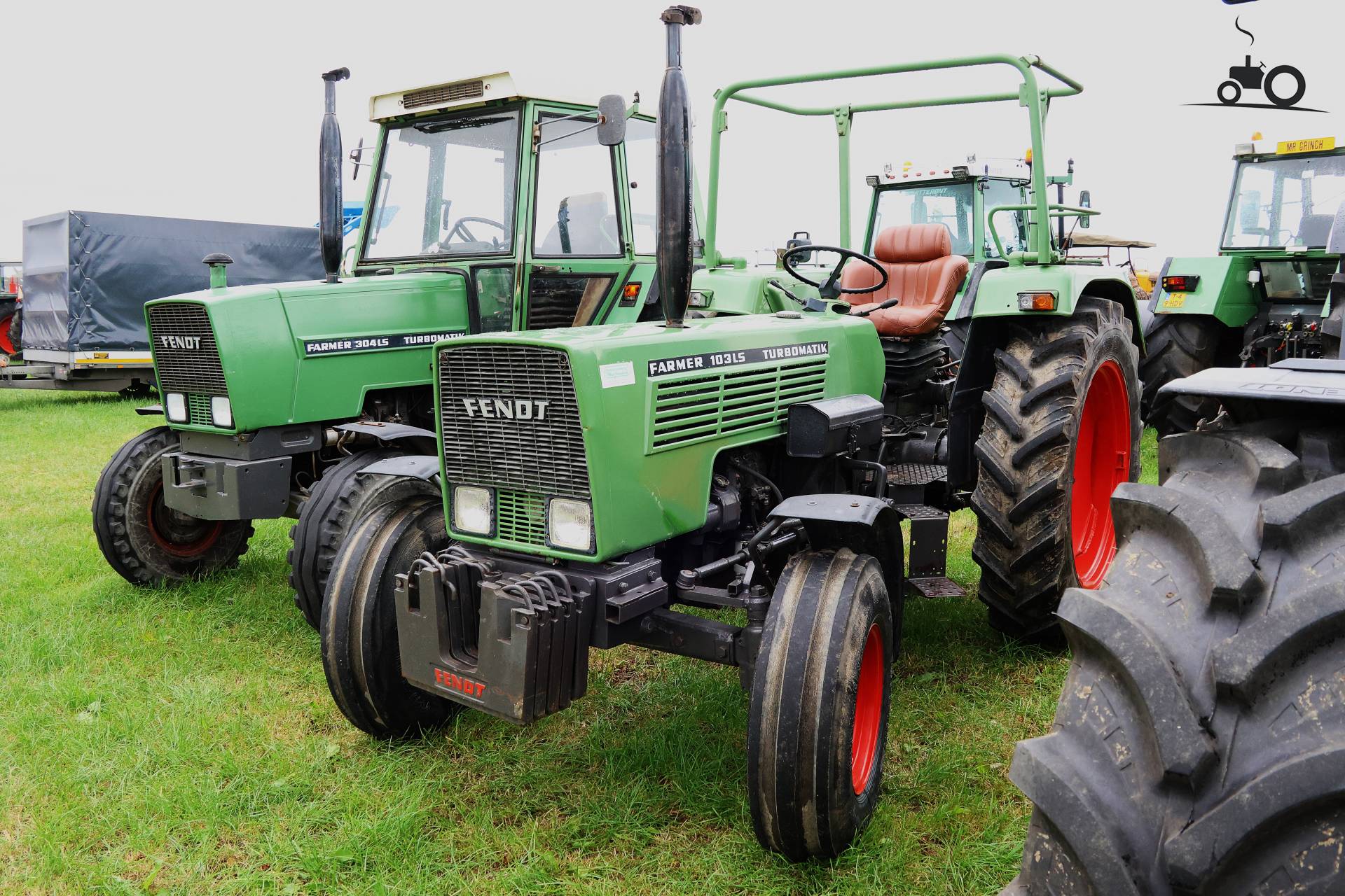 Fendt Farmer 103 LS tractor at festival