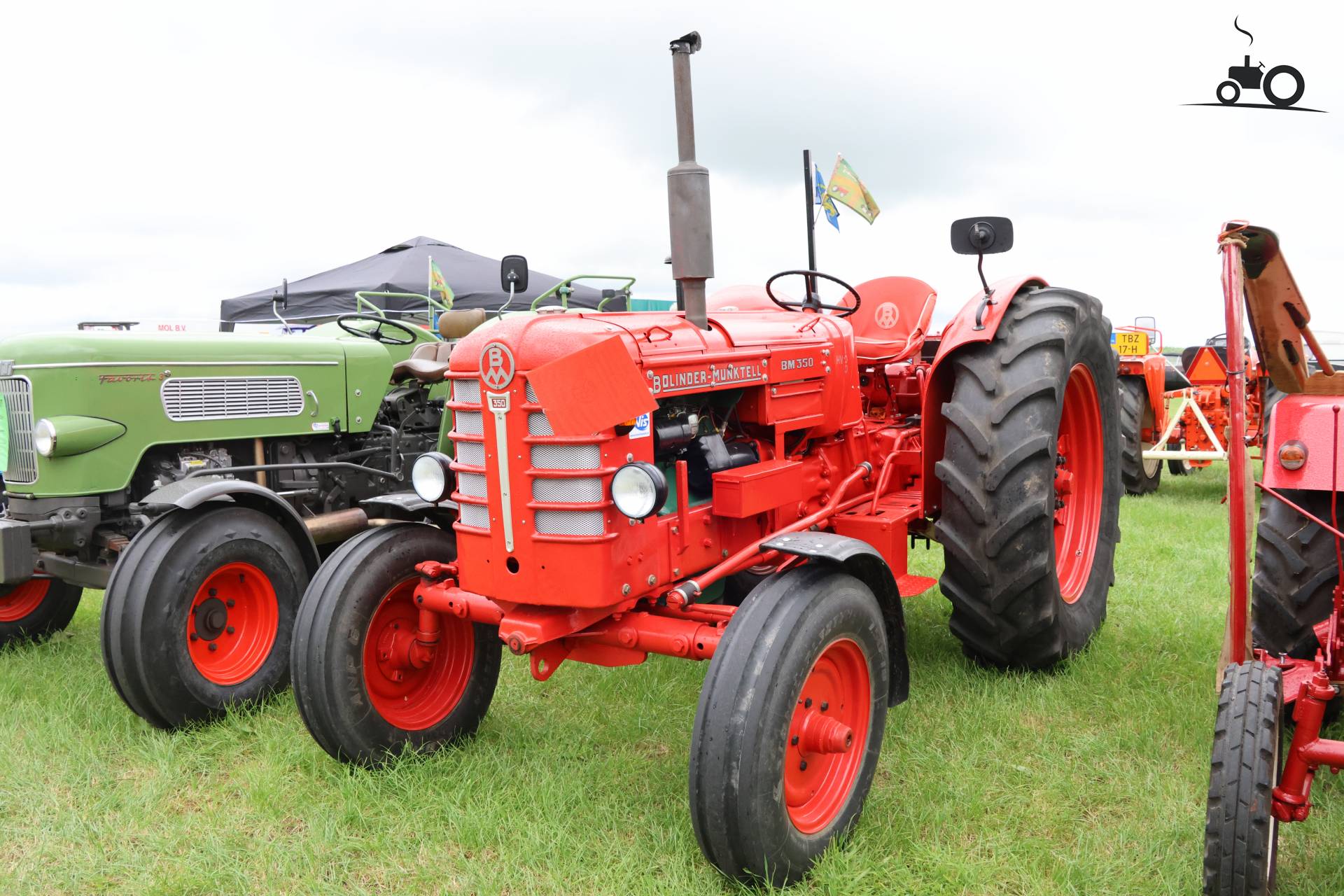Bolinder-Munktell BM 350 op Historisch Festival