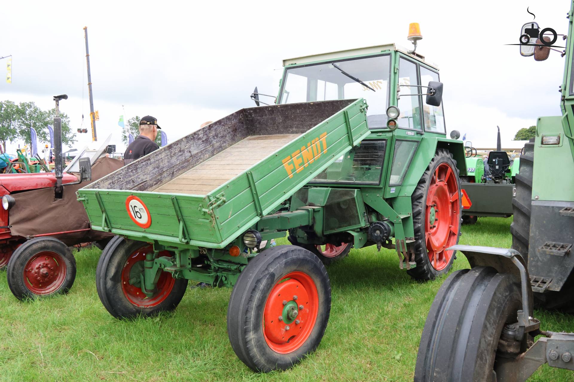 Fendt F 255 GT op historisch festival