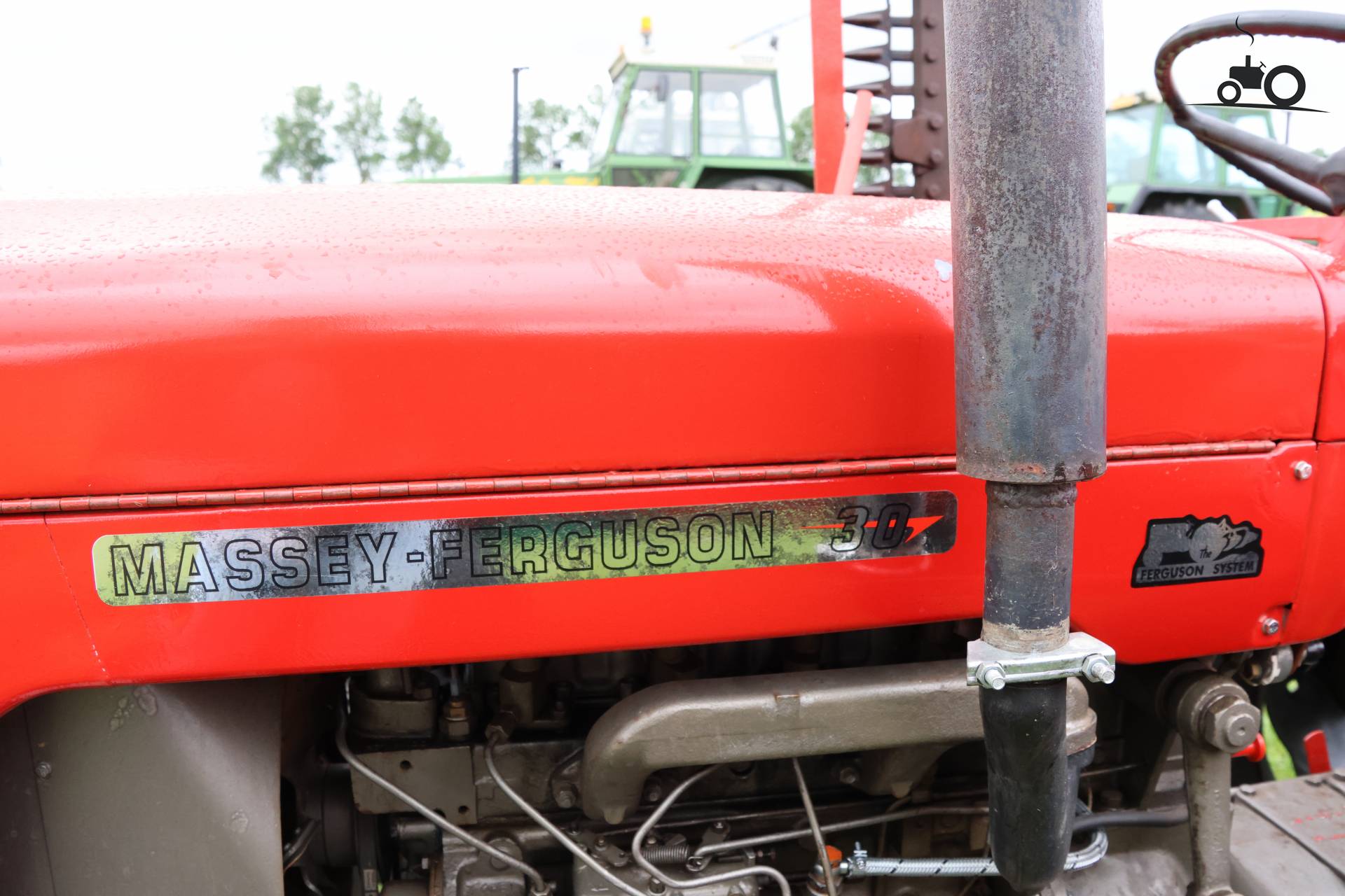 Massey Ferguson 30 op Historisch Festival in Hensbroek