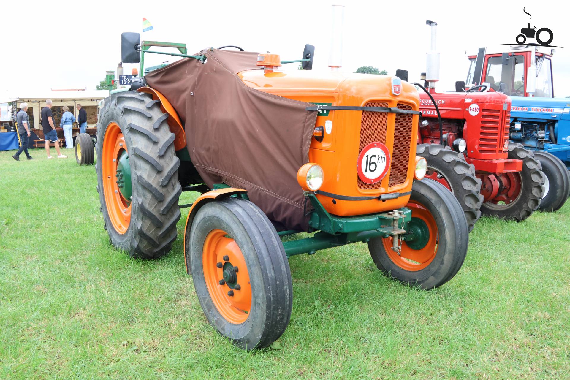 Fiat Som 60 op Historisch Festival in Hensbroek
