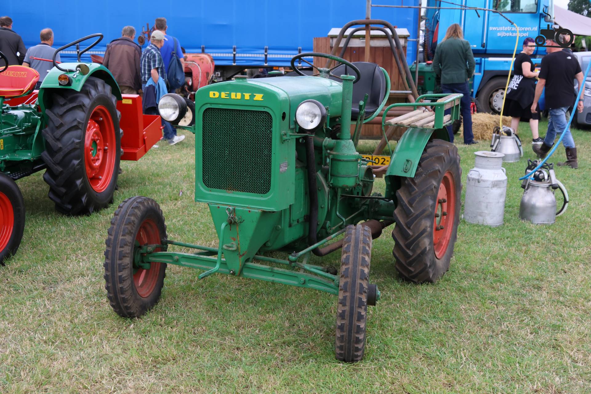 Deutz F1M 414 op Historisch Festival in Hensbroek