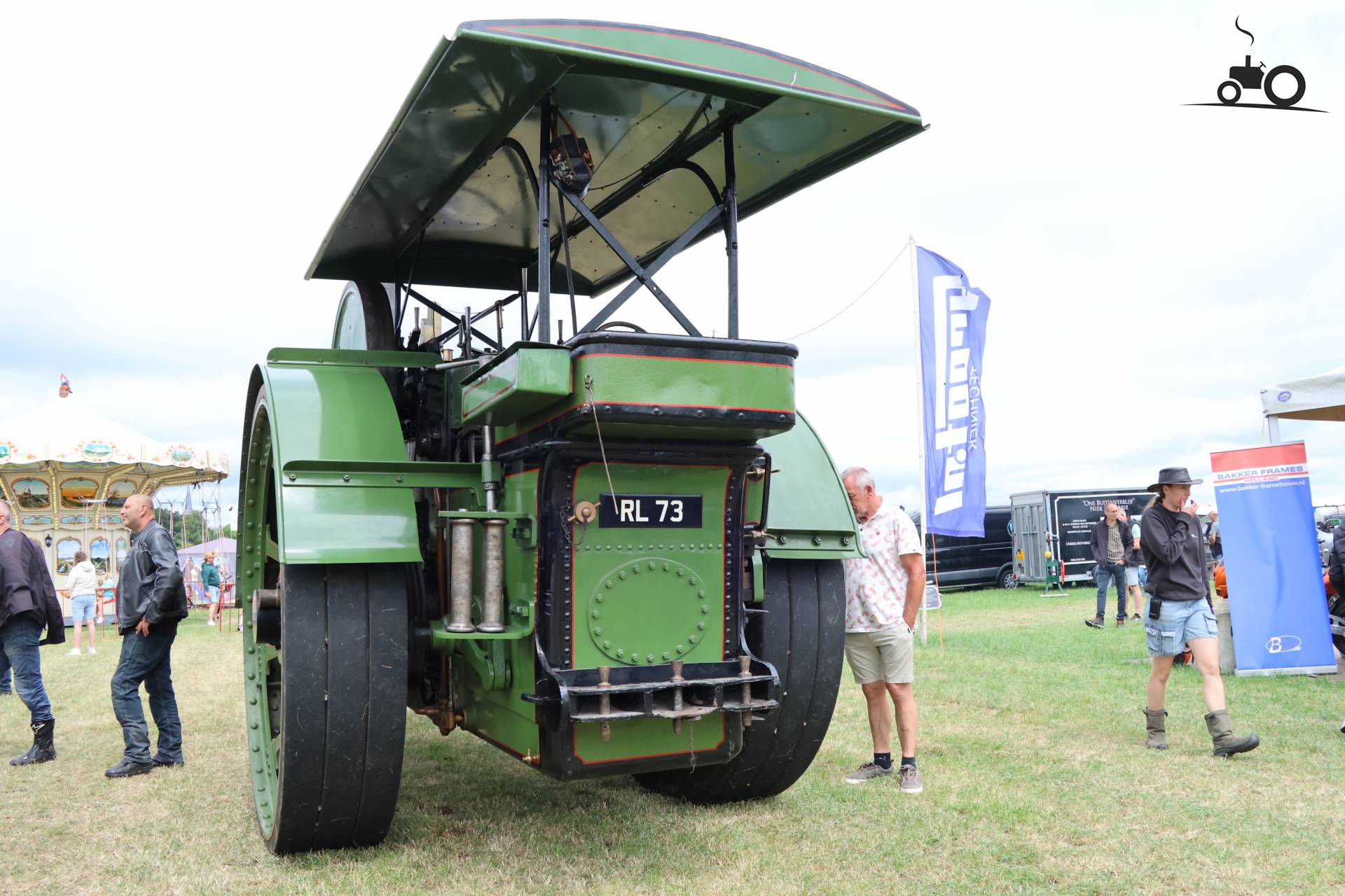 Aveling & Porter 'Flame Lily' stoomwals