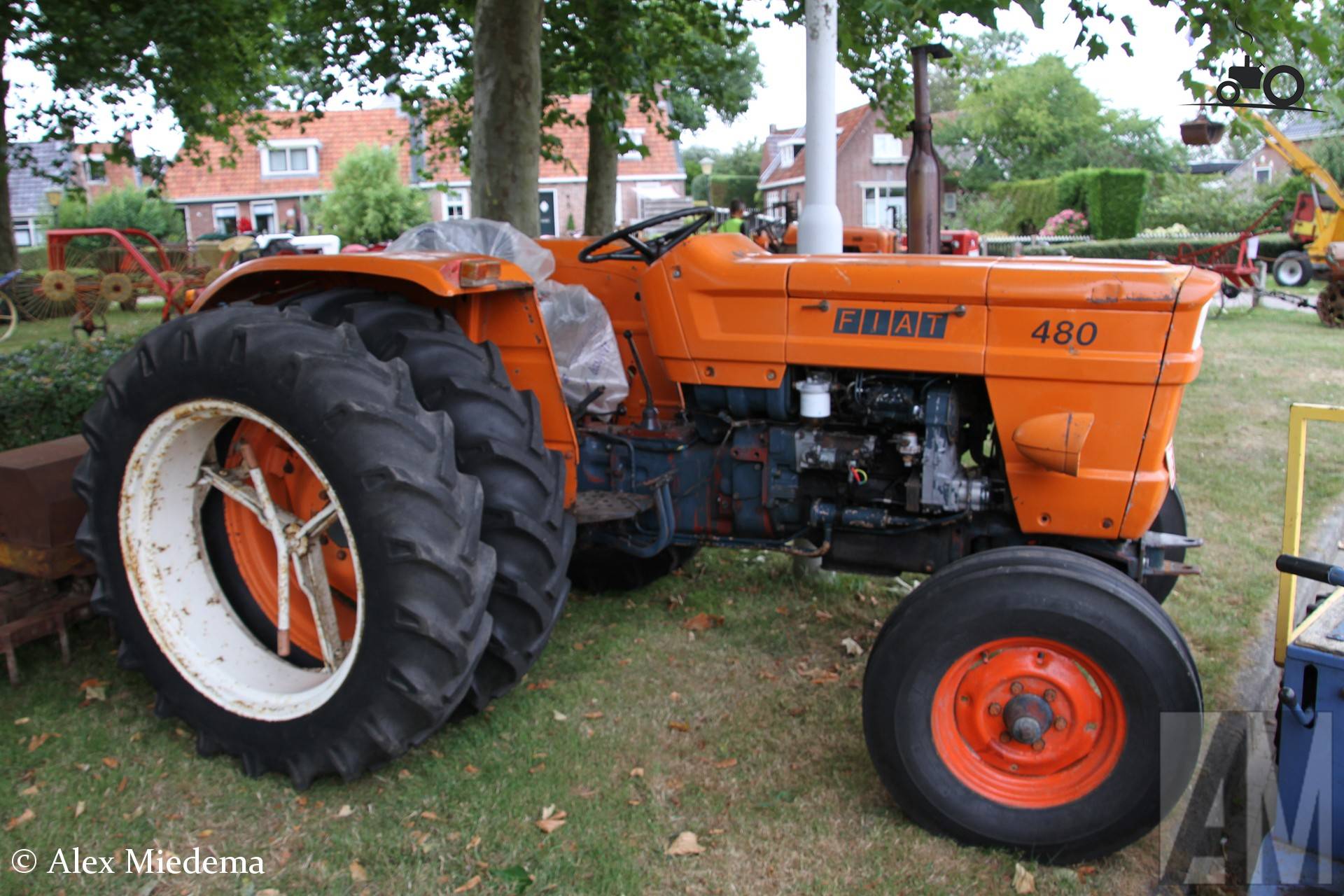 Fiat 480 in Ie tijdens NostalgIE evenement