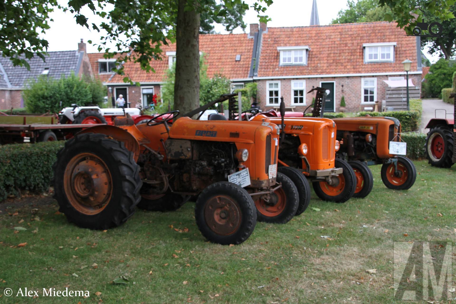 Trio tractoren op NostalgIE in Ie