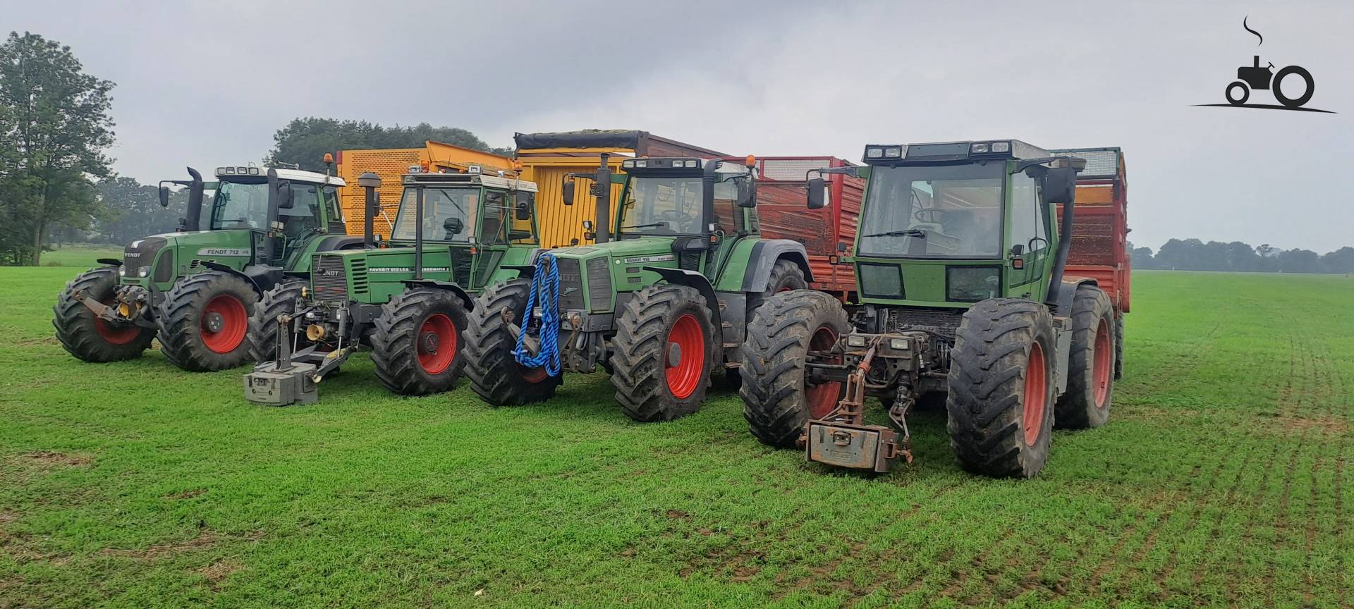 Fendt tractoren voor mais aanvoer