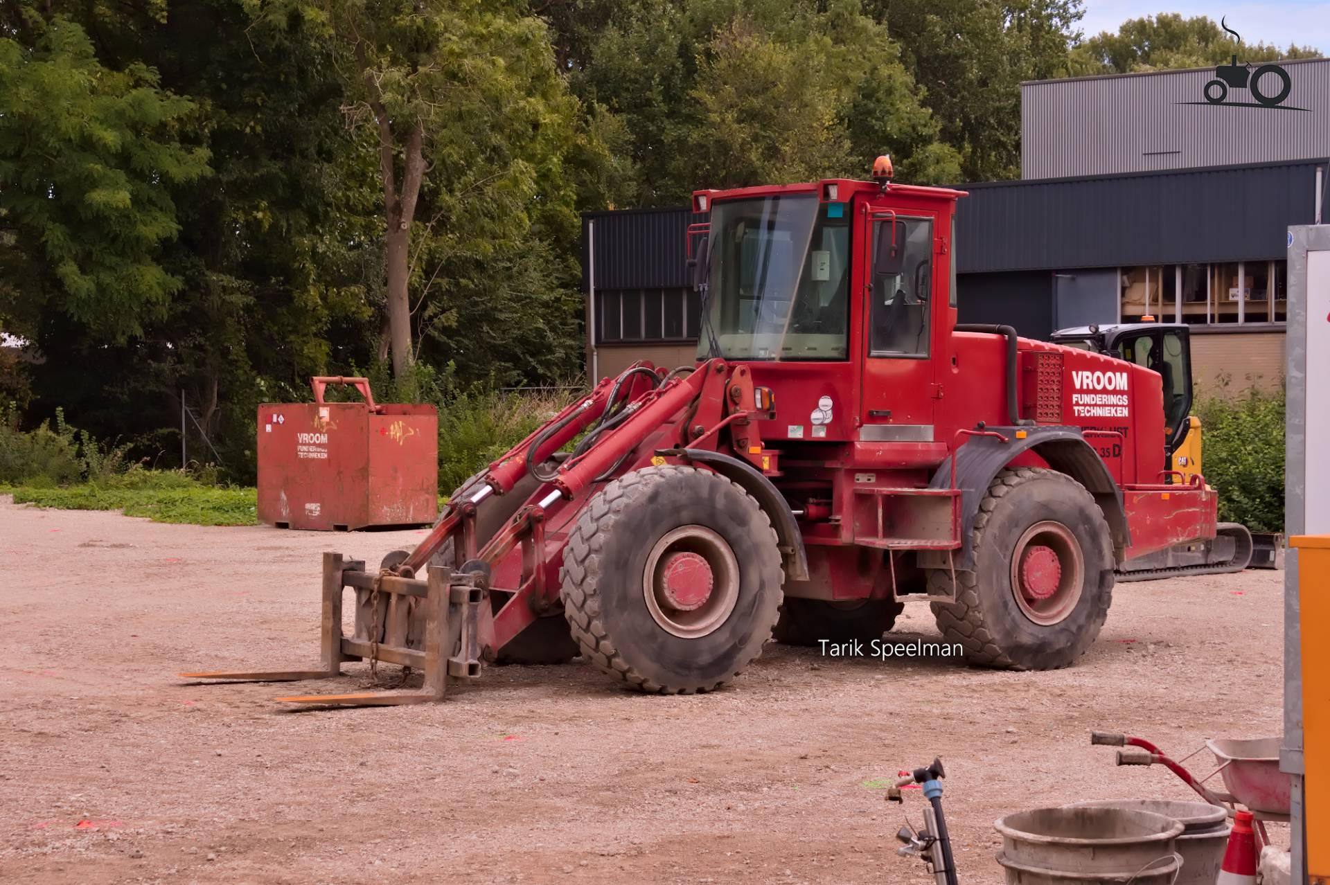 Shovel Werklust WC 35 D met kenteken THZ-99-H