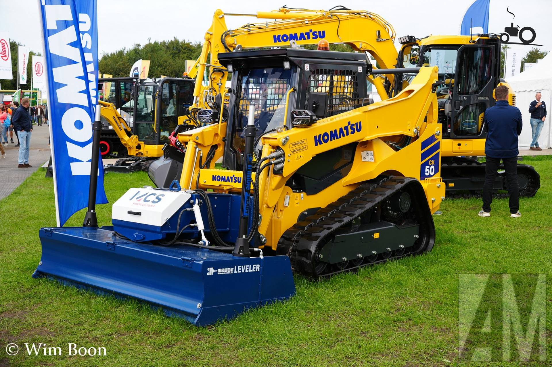 Komatsu CK50 bij AgroTechniek Holland 2026