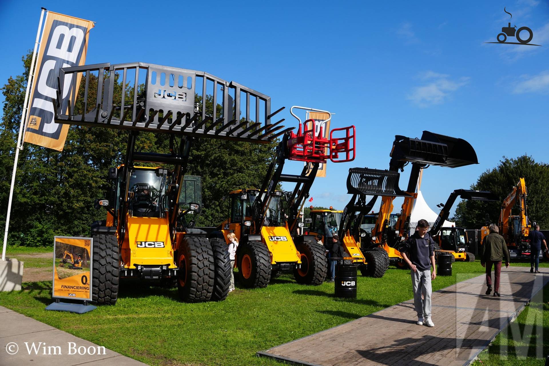 JCB wielladers op vakbeurzen AgroTechniek en GroenTechniek 2026