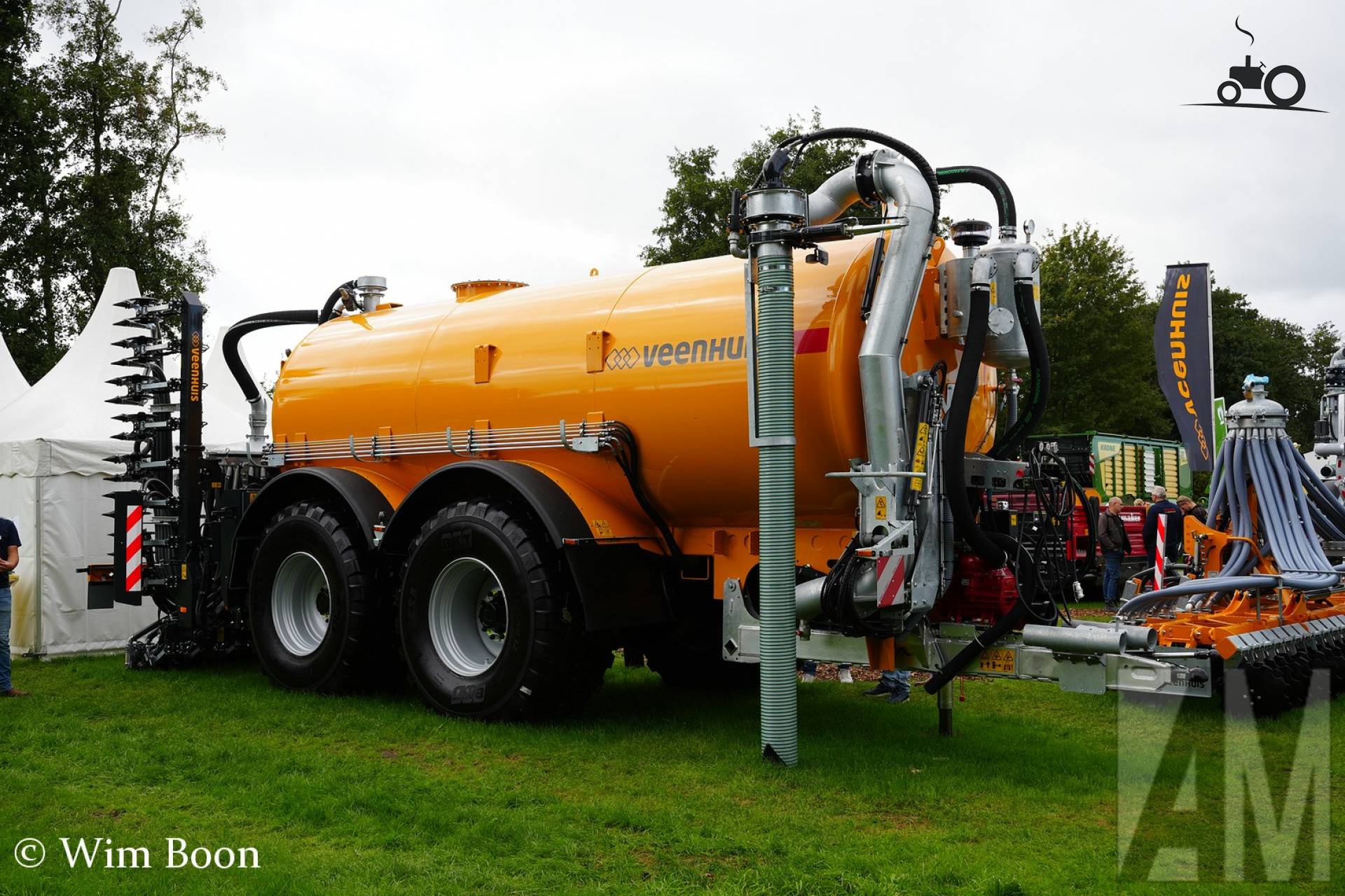 Veenhuis Profiline 20.000 giertank op vakbeurs