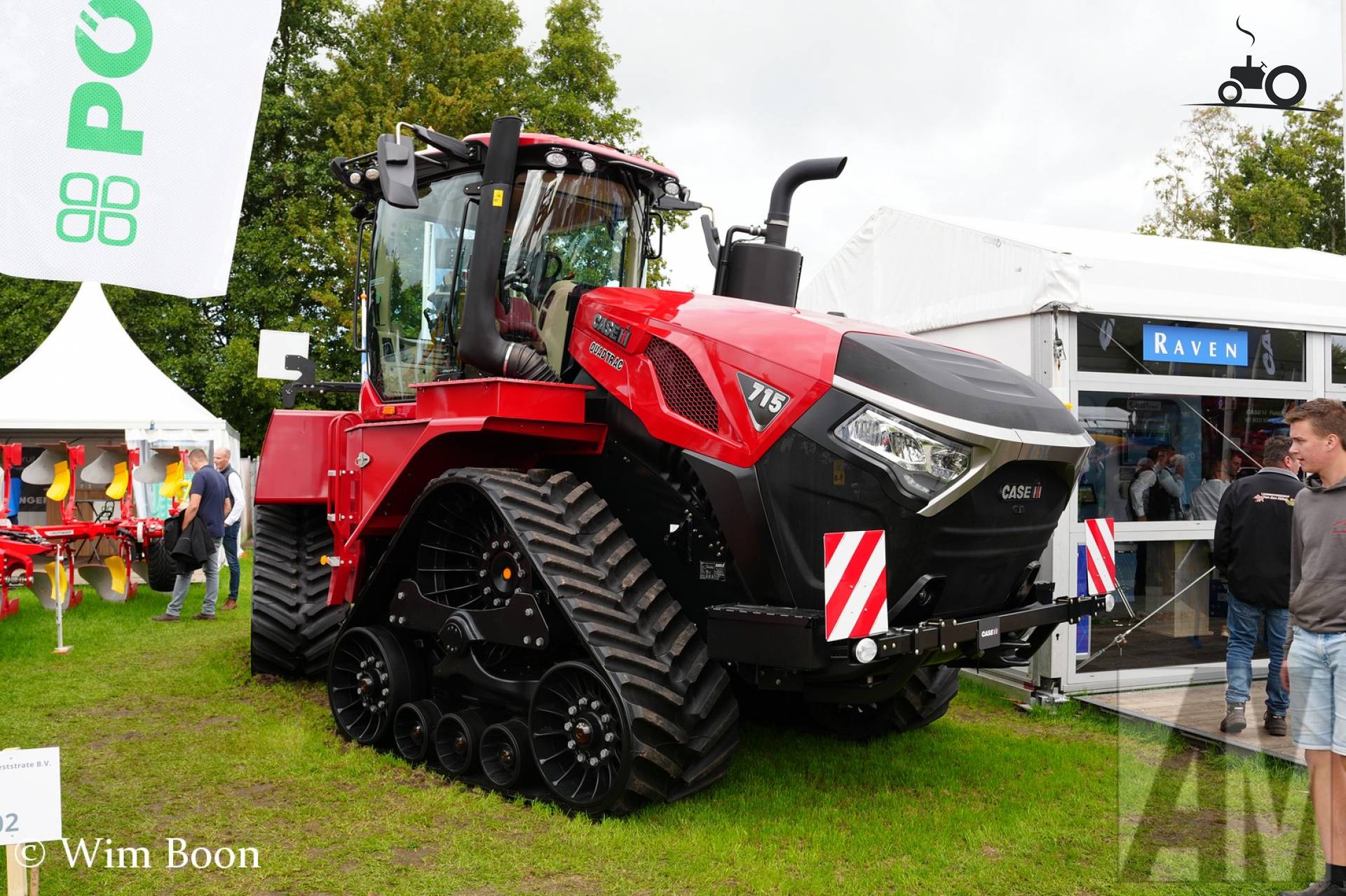 Case IH Quadtrac 715 in Biddinghuizen