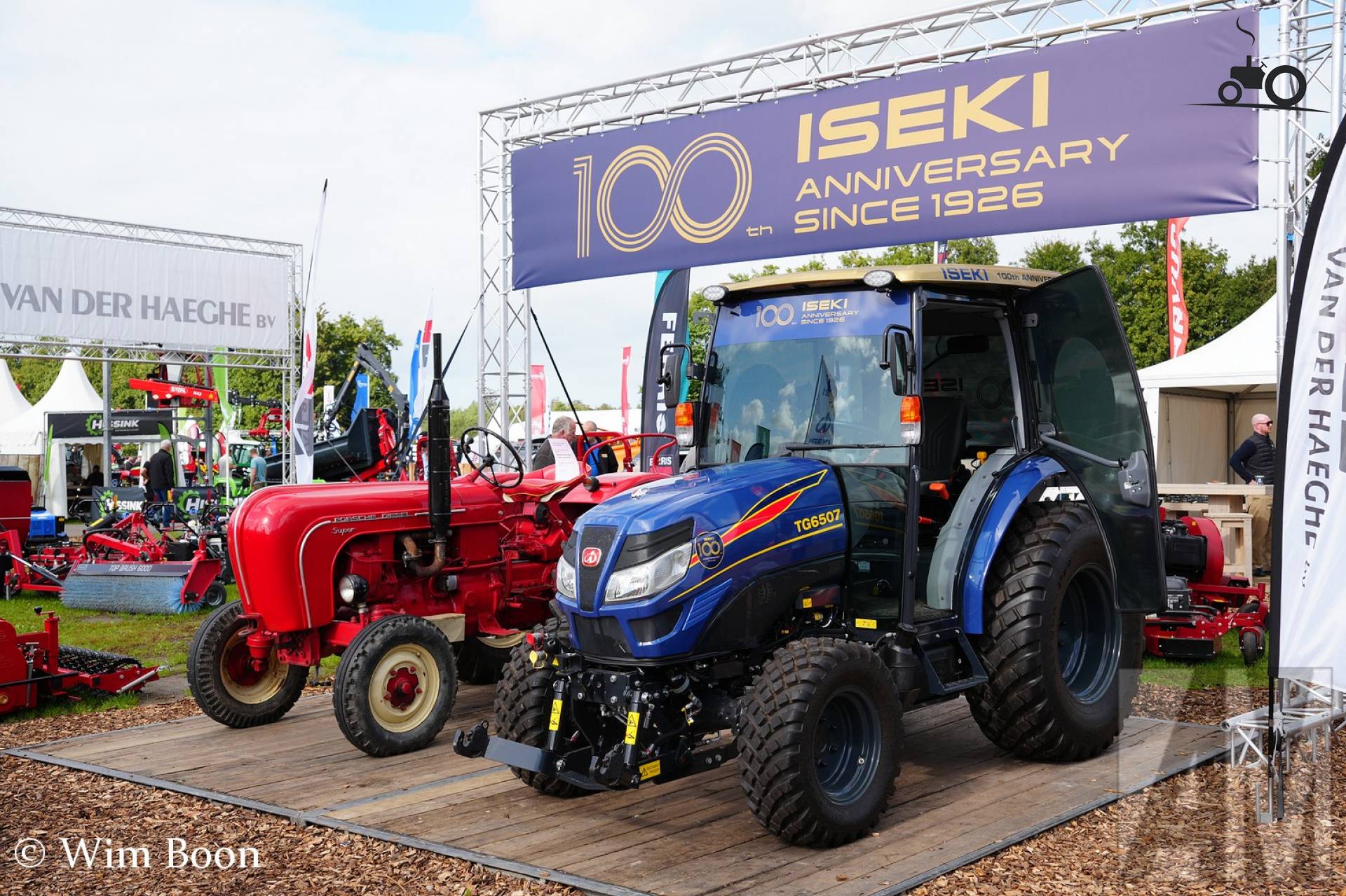 Iseki en Porsche machines op AgroTechniek en GroenTechniek 2026