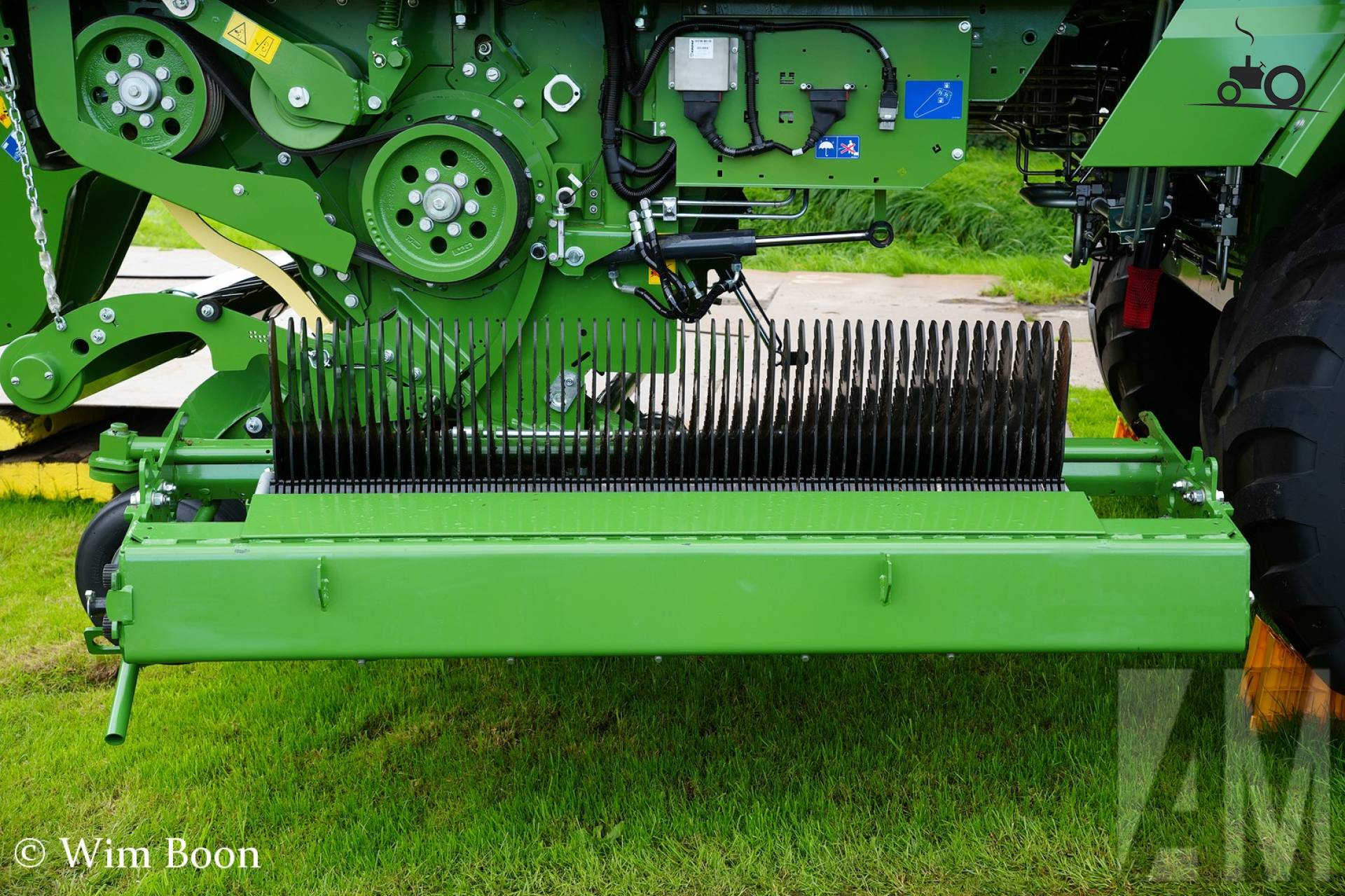 Detailfoto van Krone RX370GL machine
