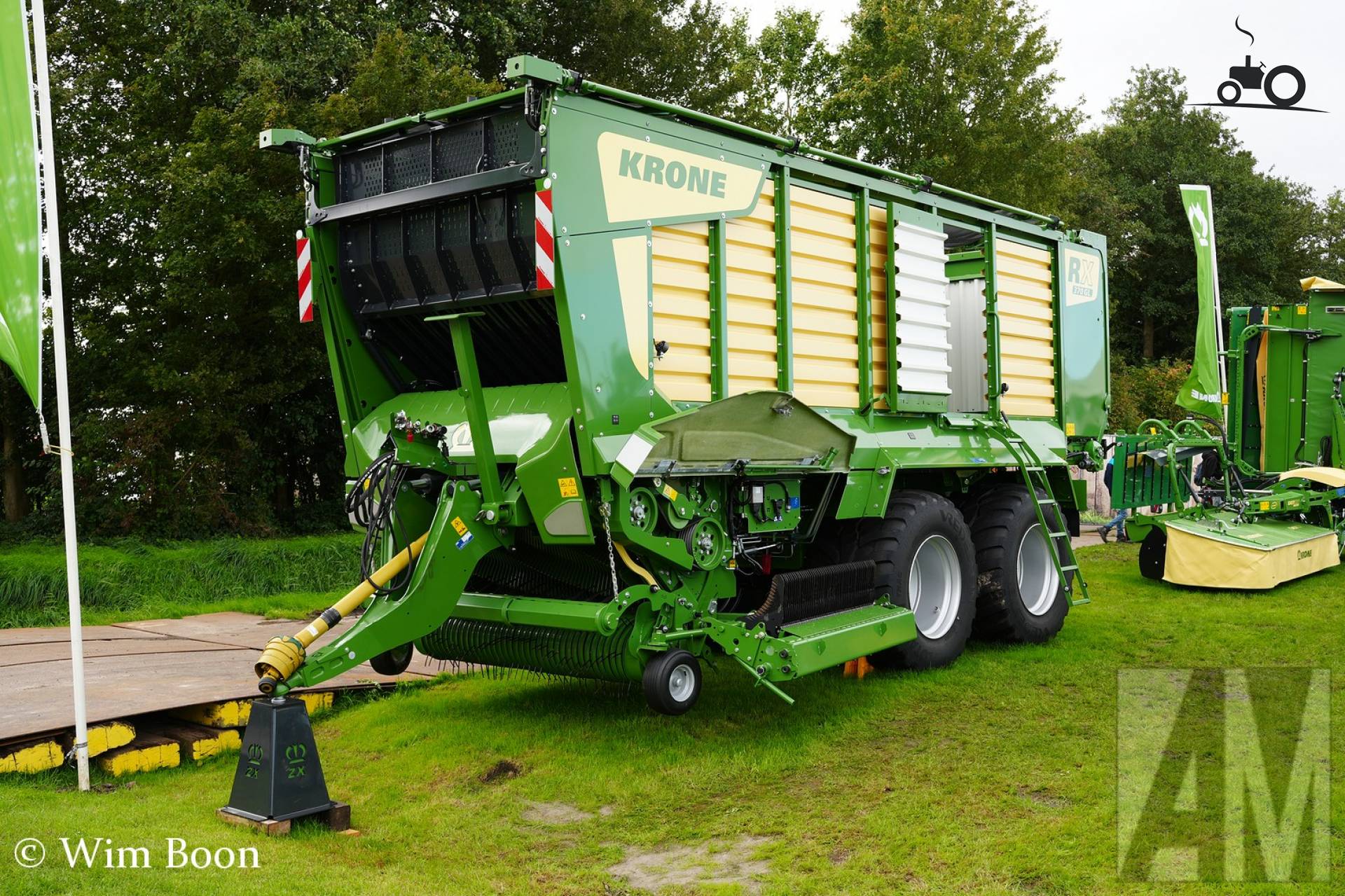 Krone RX 370GL machine bij AgroTechniek Holland 2026
