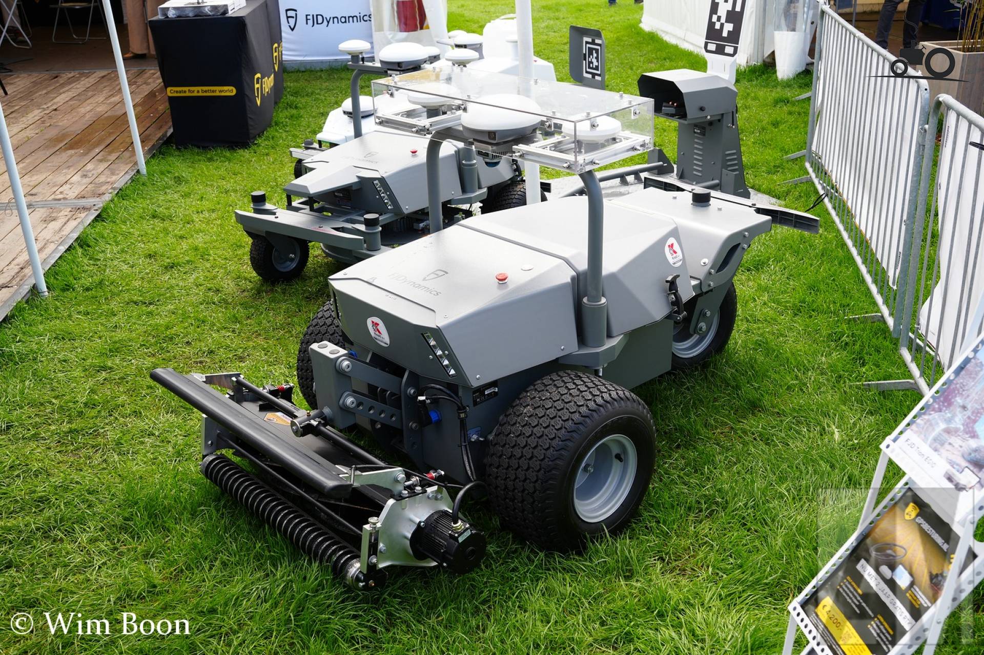 Robotmaaier van FJ Dynamics bij AgroTechniek Holland