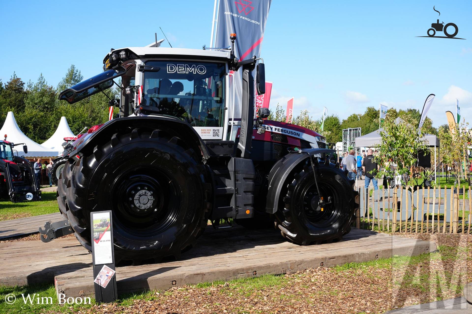 Massey Ferguson 8S Xtra bij AgroTechniek Holland 2026
