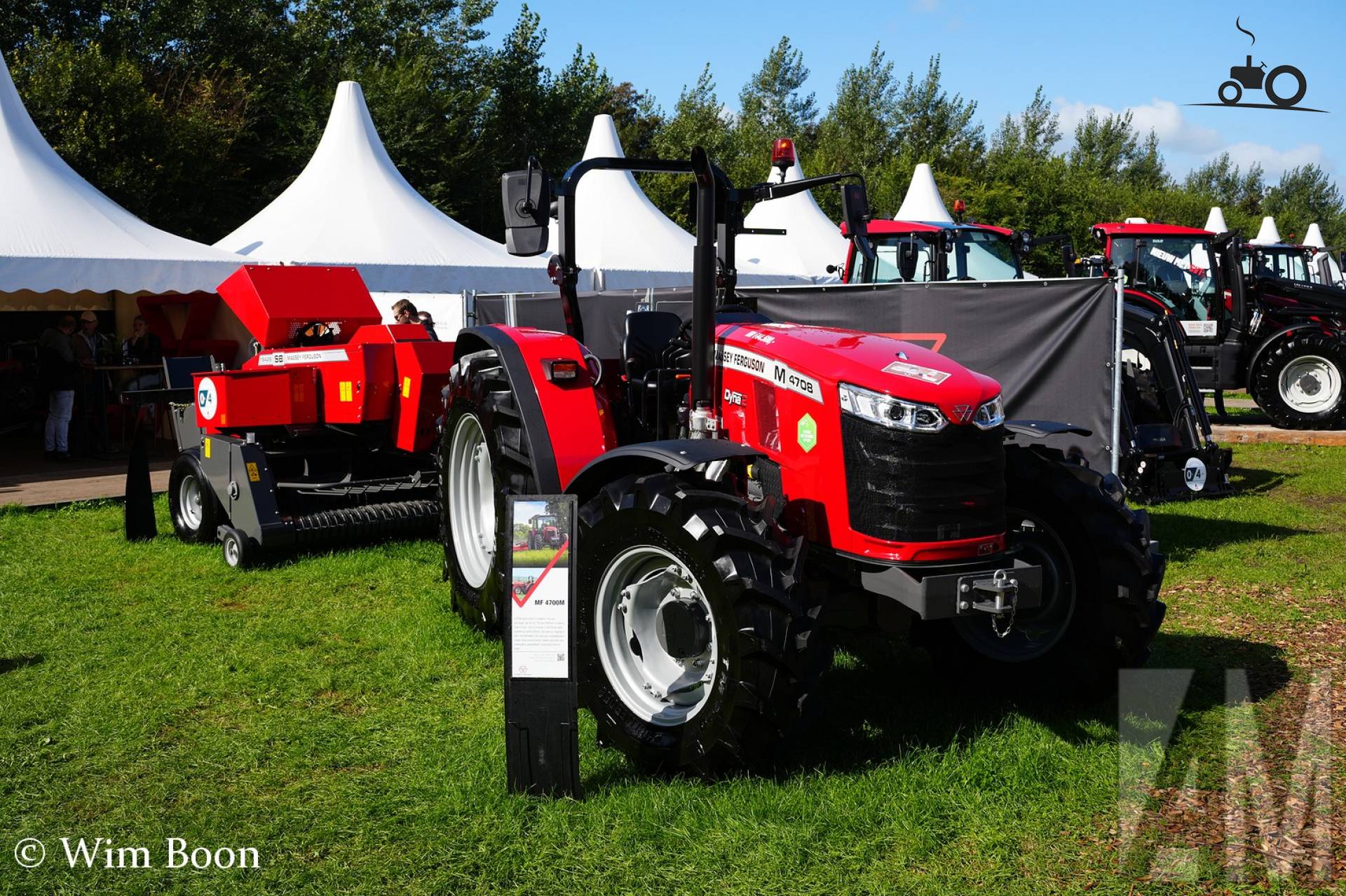 Massey Ferguson M 4708 op AgroTechniek Holland 2026